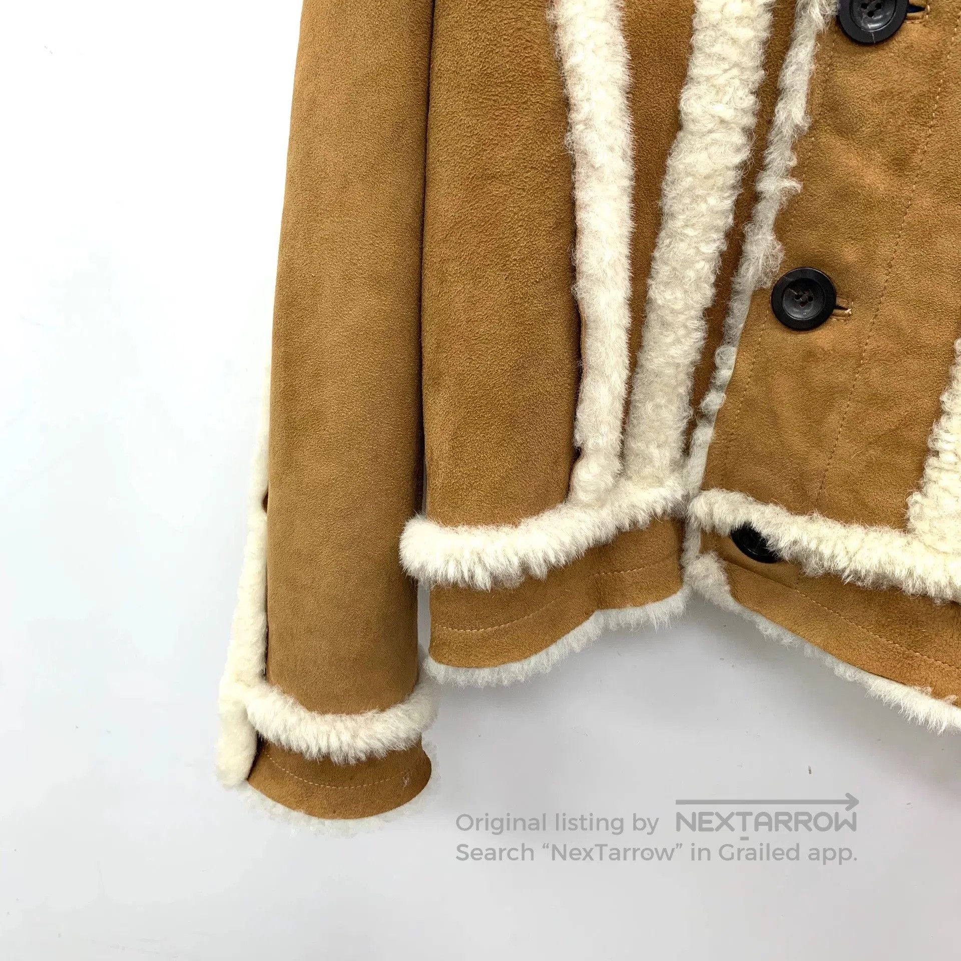 Loewe Loewe Shearling Collar Leather Jacket. Size US M / EU 48-50 / 2 - 4 Thumbnail