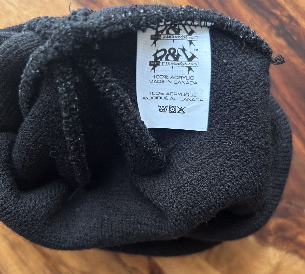 Punk and Yo Punk&Yo X GEN Beanie Black Size ONE SIZE - 4 Thumbnail