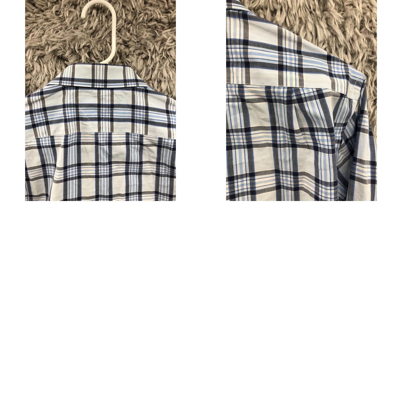 Tommy Hilfiger Tommy Hilfiger Shirt Mens Blue Striped Long Sleeve Button-Up 15.5 34/35 Spread Collar Classic Modern, 90s/Outdoor vibes? Size US L / EU 52-54 / 3 - 9 Thumbnail
