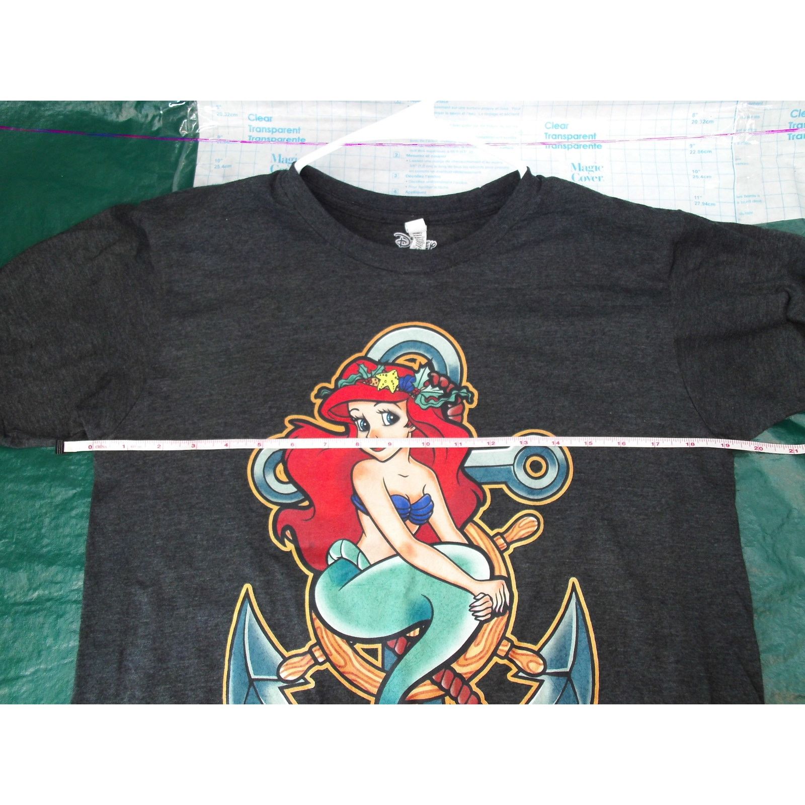 Disney Disney The Little Mermaid Crop Shirt Medium Size M / US 6-8 / IT 42-44 - 3 Thumbnail