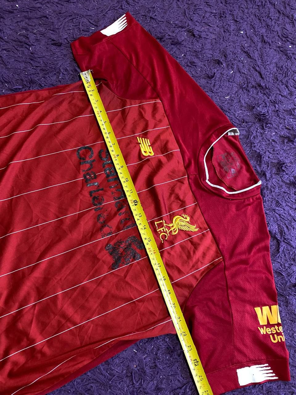New Balance LIVERPOOL RARE FOOTBALL SHIRT JERSEY Size US L / EU 52-54 / 3 - 13 Thumbnail