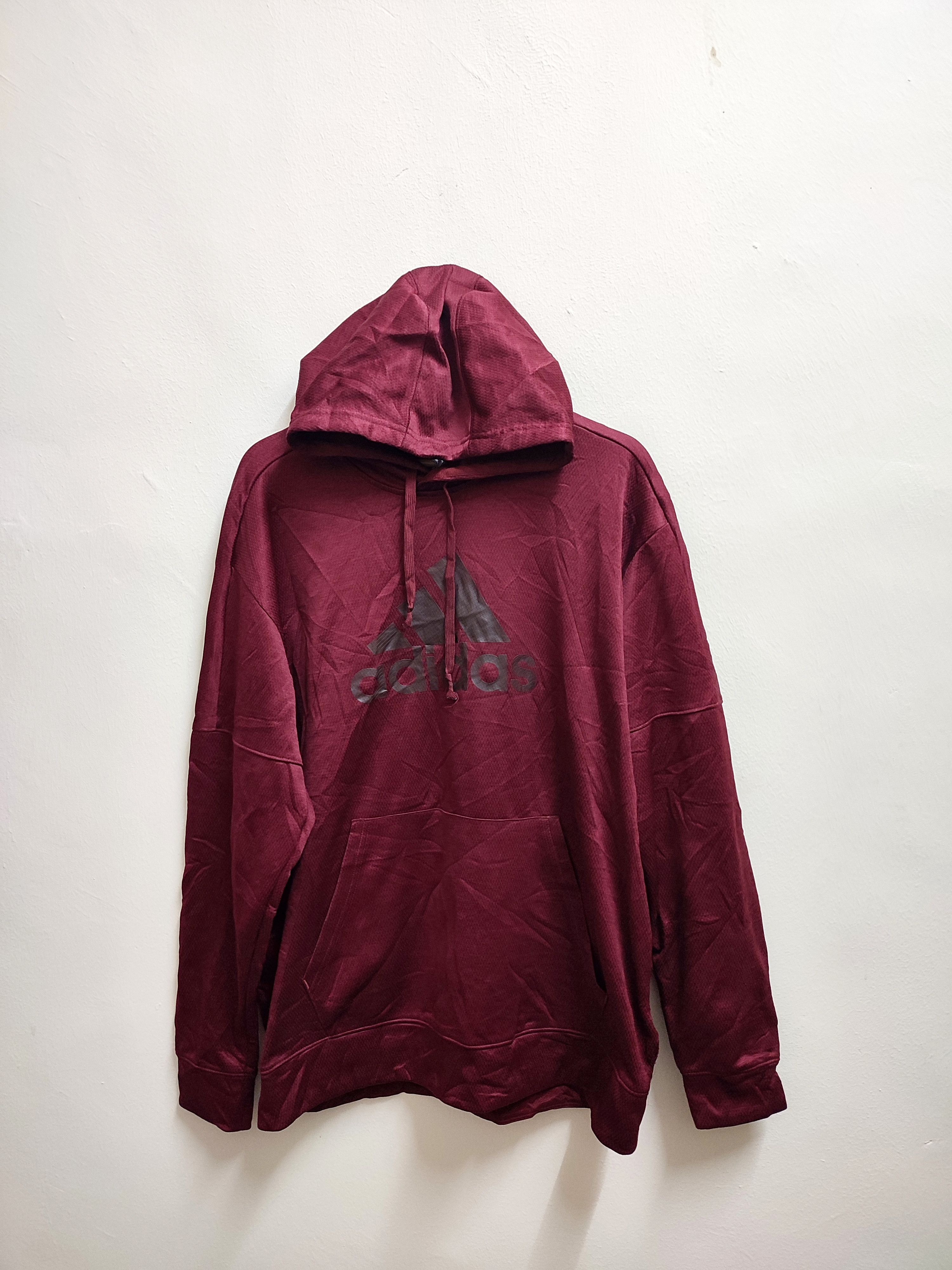 Adidas Adidas Climawarm Maroon Hoodies Size US XL / EU 56 / 4 - 6 Thumbnail