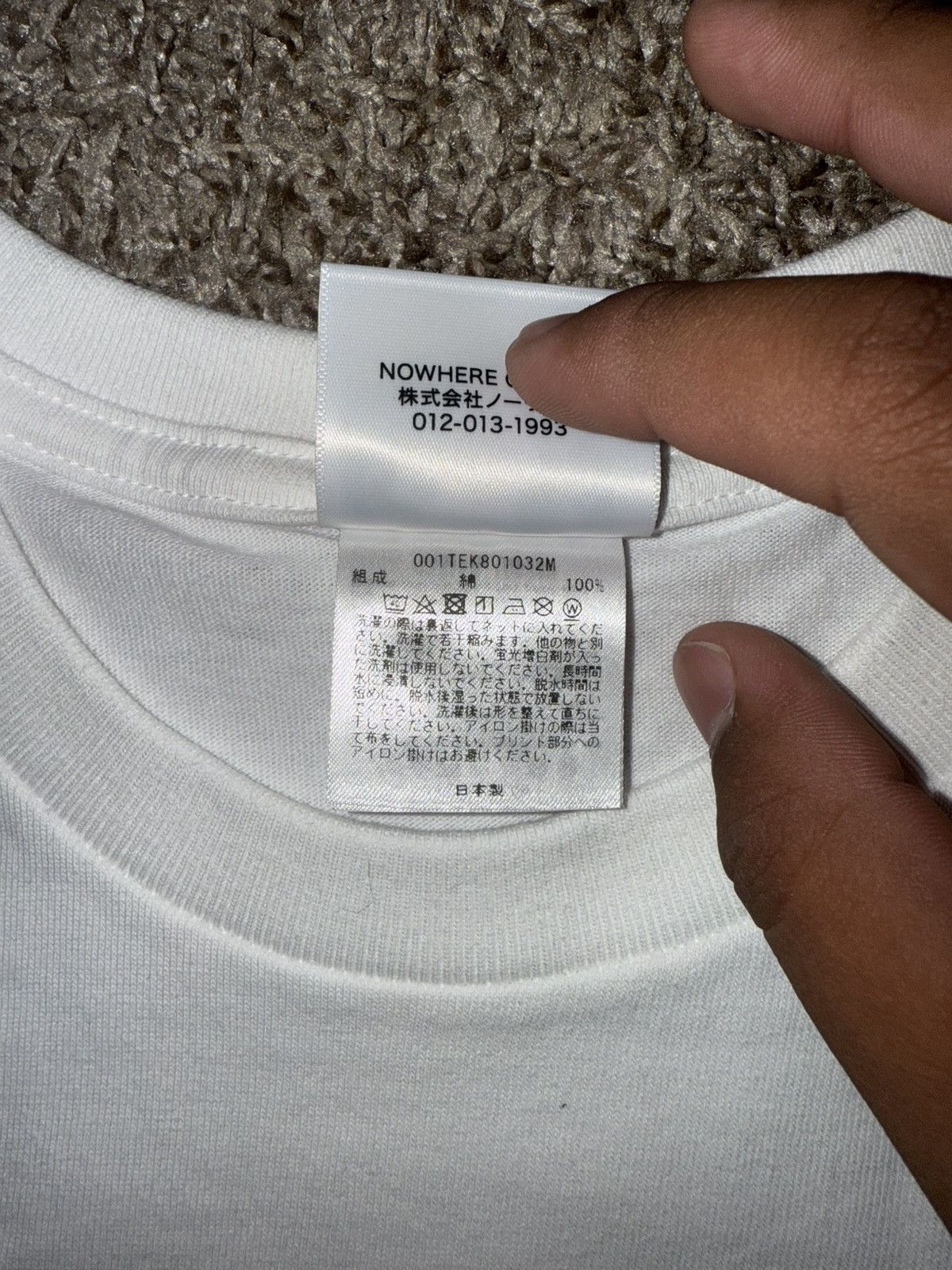 Bape Bape “Tie Dye College Tee White/Beige” Size US XL / EU 56 / 4 - 3 Thumbnail