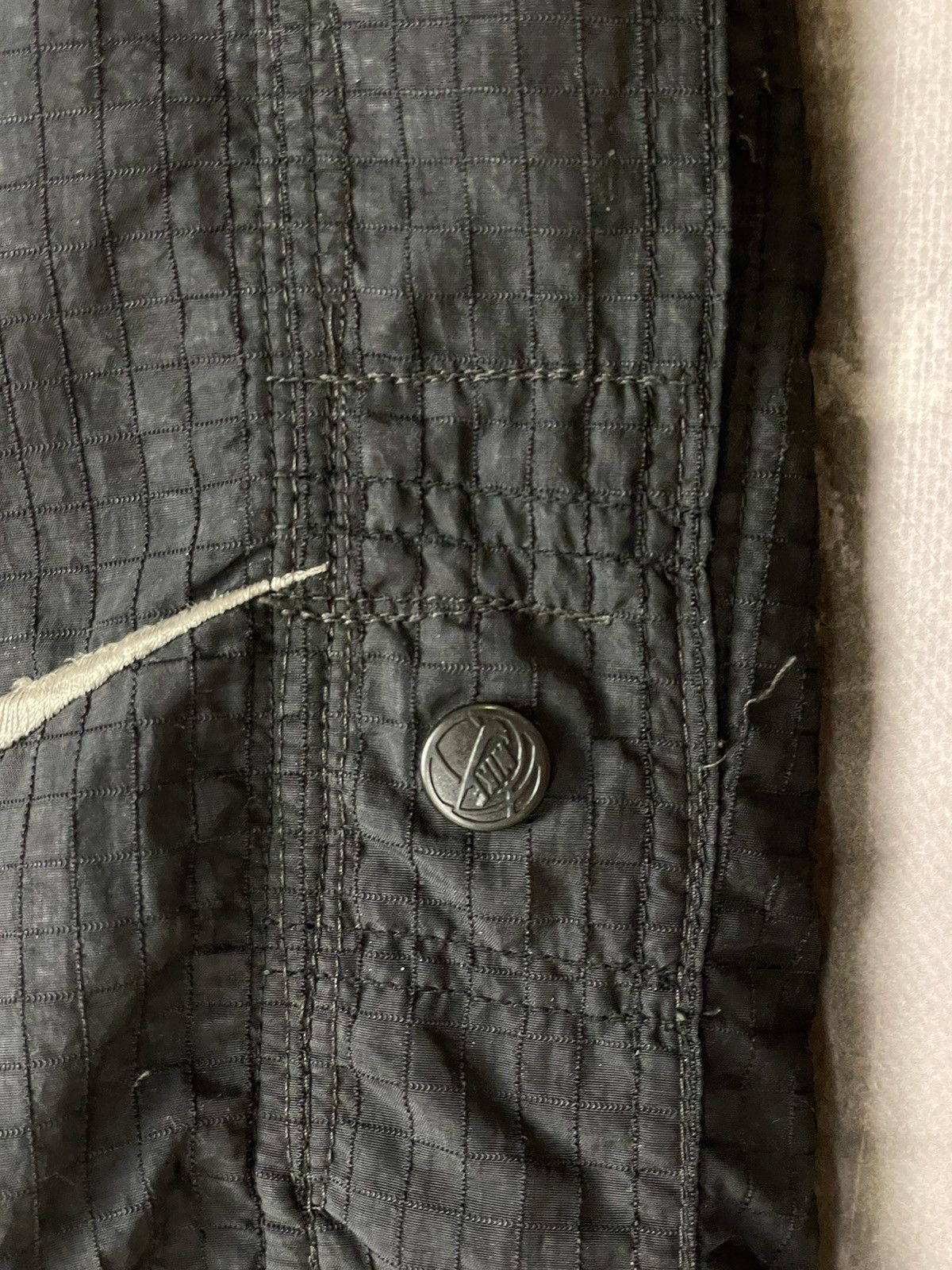 Nike × Vintage Vintage 90s Nike Snap Button Side Track Pants Size US 32 / EU 48 - 11 Thumbnail