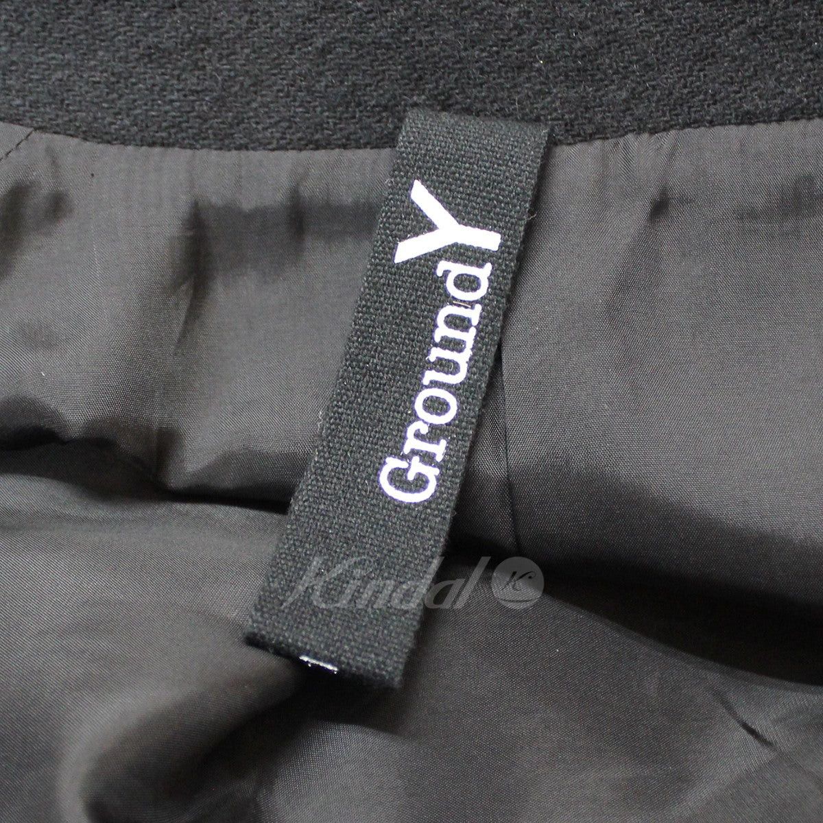 Ground Y GroundY 21aw Raglan Big COAT Raglan Big Wool Frannel Court Size US L / EU 52-54 / 3 - 5 Thumbnail