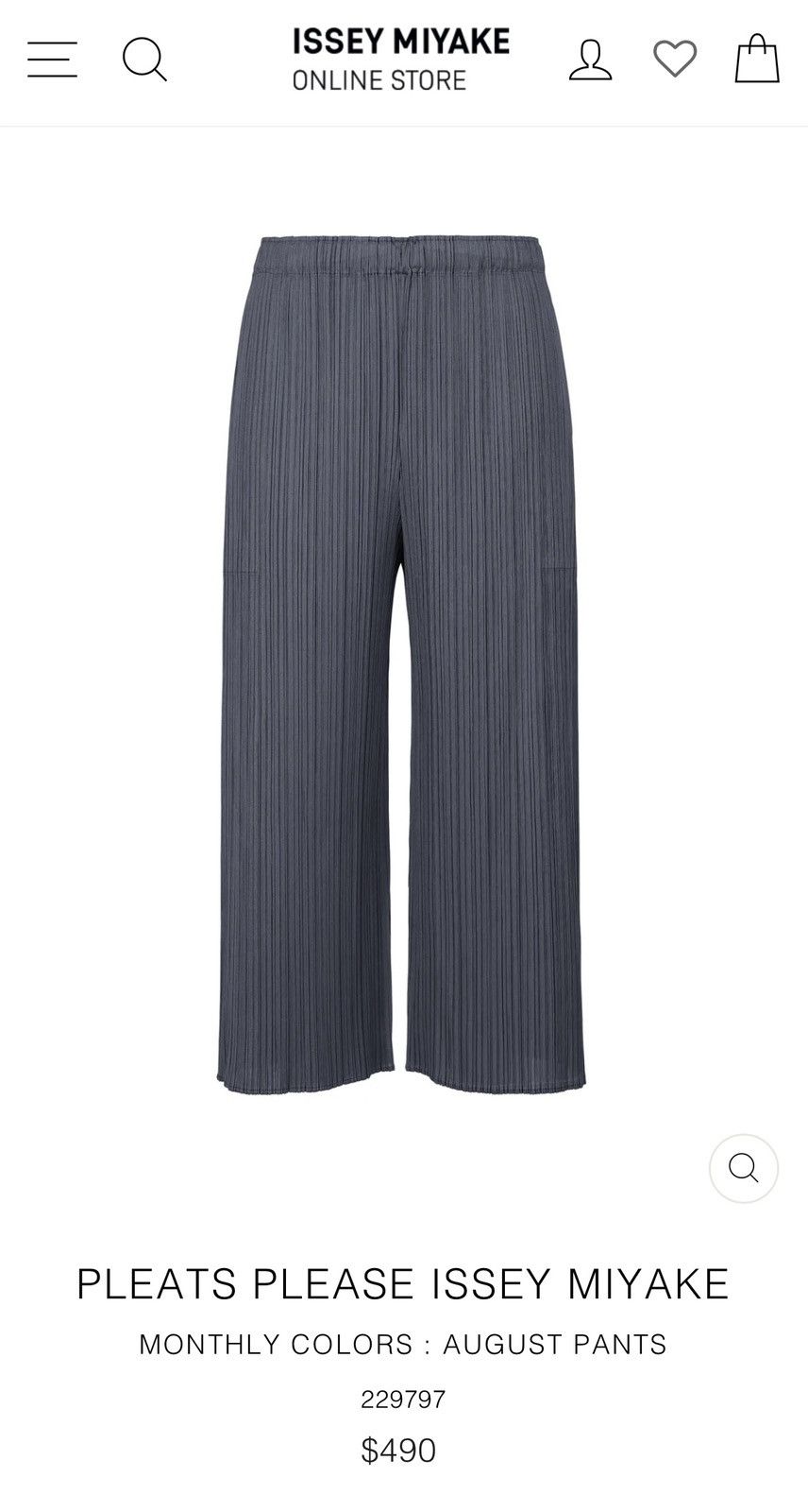 Designer × Pleats Please Issey Miyake Pleats Please Issey Miyake Pants Size 23" - 1 Thumbnail