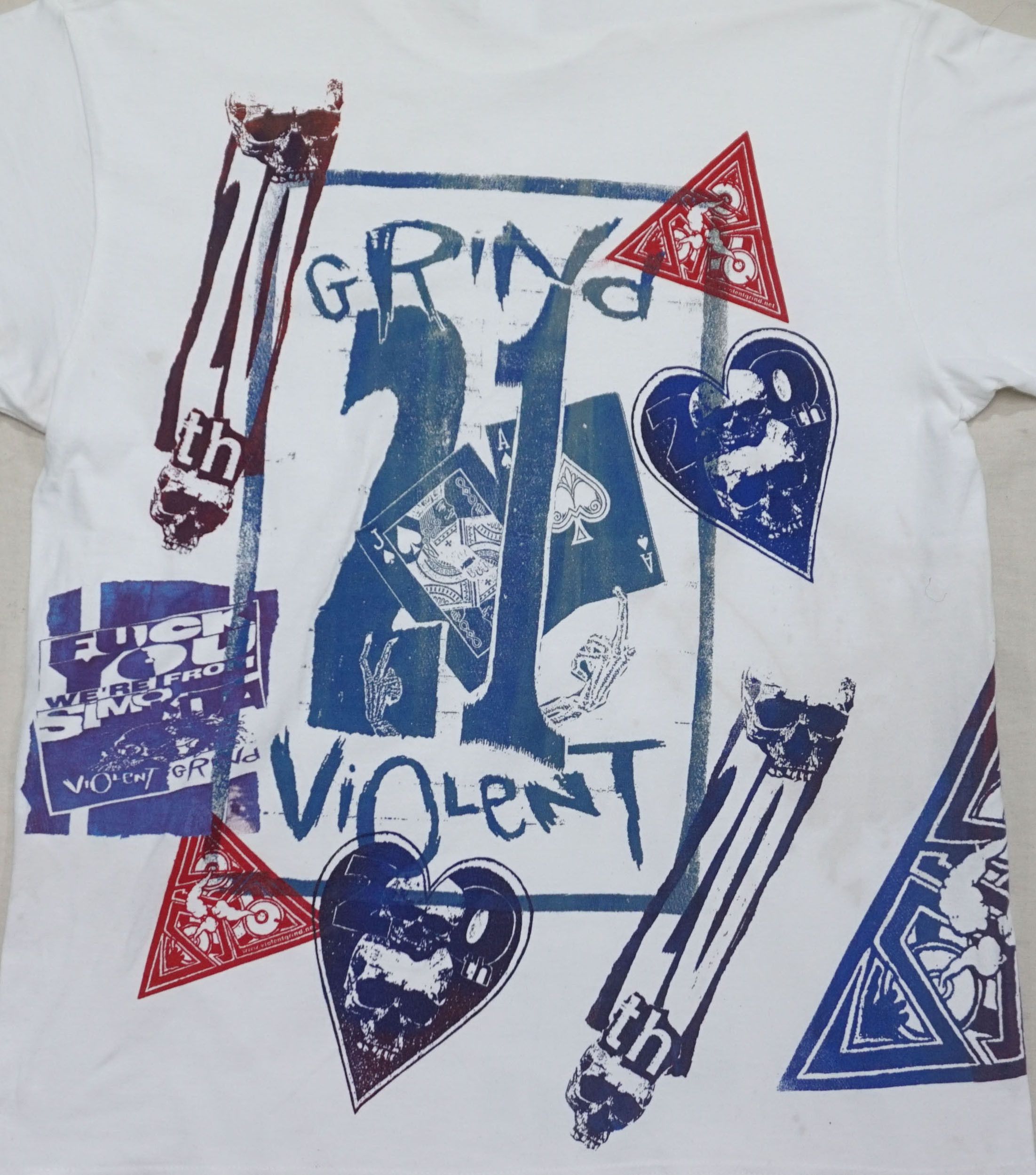 Dogtown × Vintage 00's Violent Grind Test Print T-Shirt Size US L / EU 52-54 / 3 - 6 Thumbnail