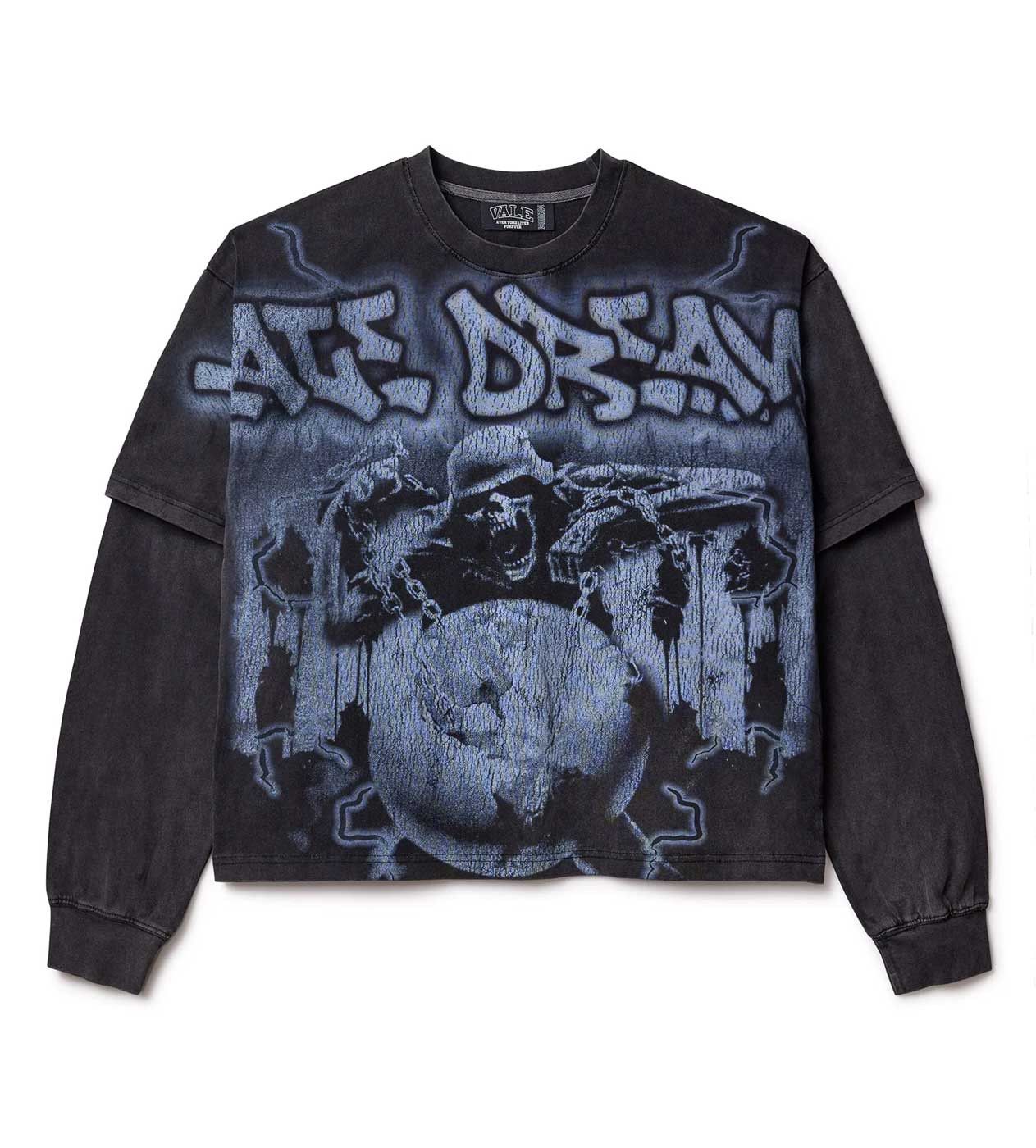 Vale Forever Doomsday Long Sleeve Tee Black Size US XXL / EU 58 / 5 - 1 Thumbnail
