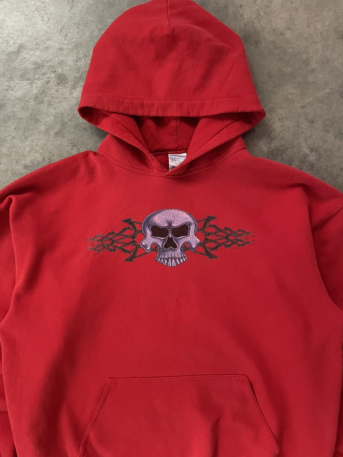 JNCO × Vintage Vintage JNCO Tribal Skull Hoodie Size US L / EU 52-54 / 3 - 2 Thumbnail