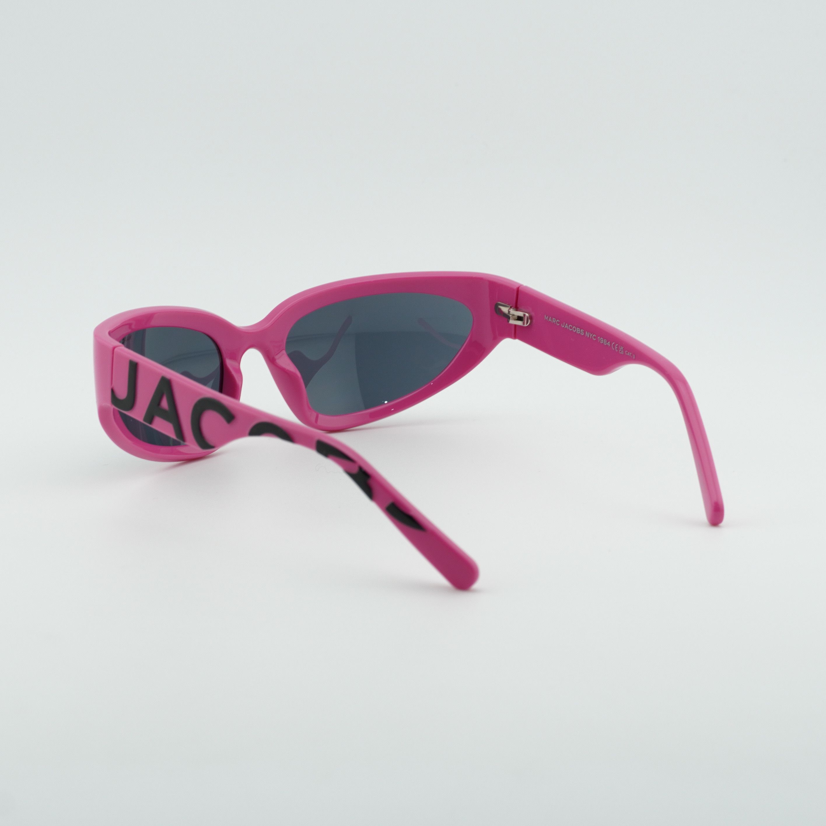 Marc Jacobs Marc Jacobs MARC 738/S 0EWW IR Sunglasses Fuchsia Cat Eye Size ONE SIZE - 4 Thumbnail