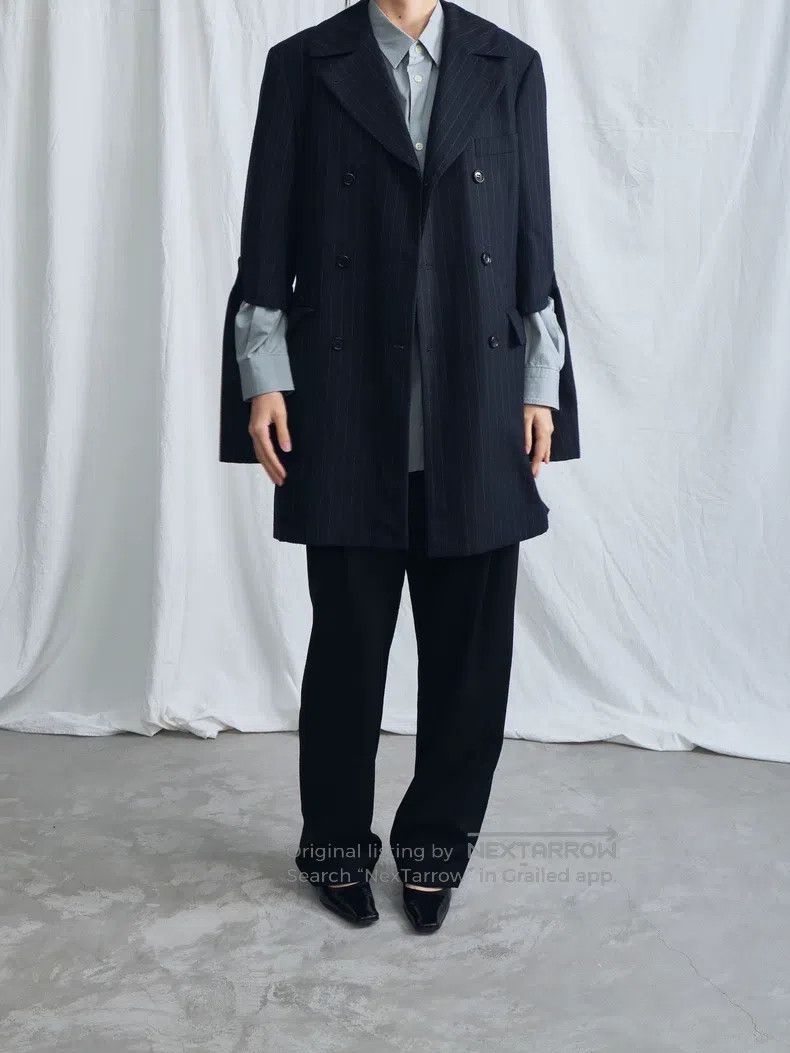 Comme des Garcons Comme Des Garcons Divided sleeve double-breasted jacket Size US S / EU 44-46 / 1 - 2 Thumbnail