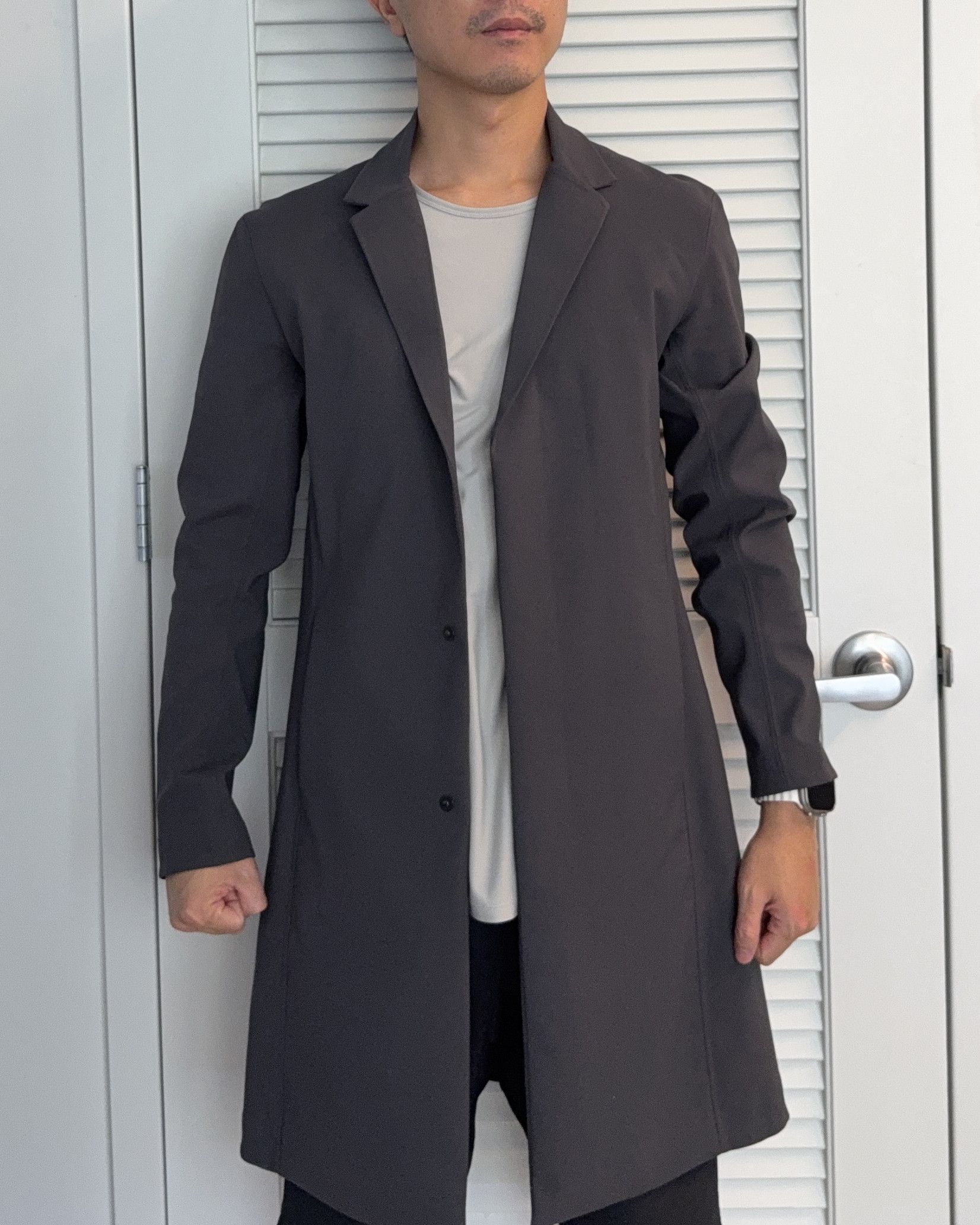 Veilance Lenan Insulated Tech Wool Topcoat Men's | Grailed