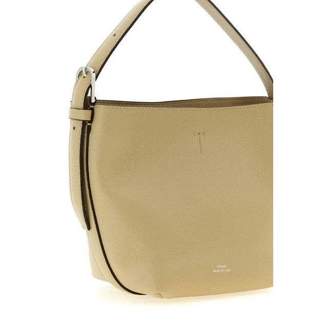 Toteme TOTEME Small Belted Tote Top Handle Bag Beige New & Authenti Size ONE SIZE - 3 Thumbnail