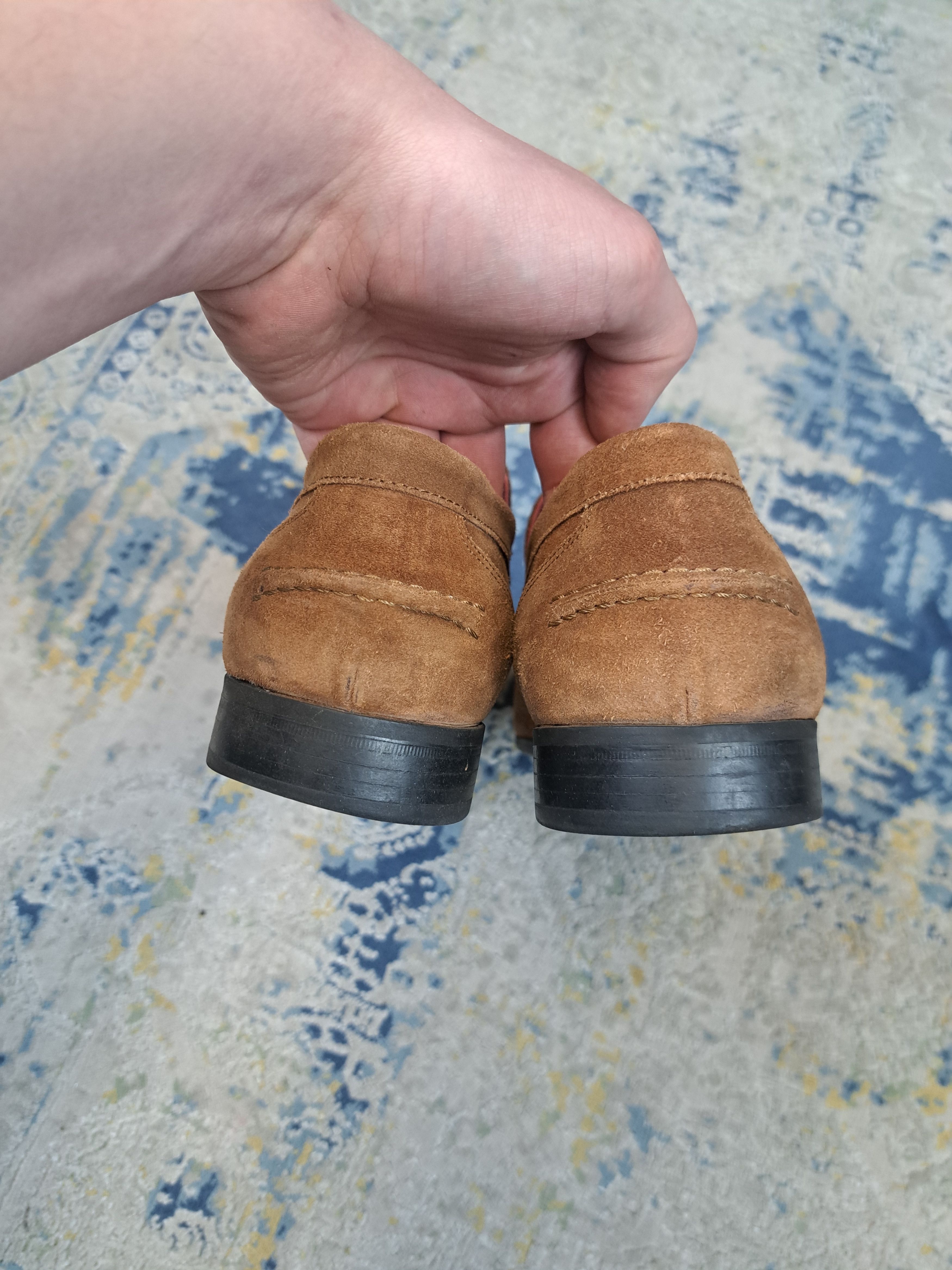 Other Daniel Kenneth Brown Suede Loafers Genuine Leather Old Money Size US 10 / EU 43 - 3 Thumbnail
