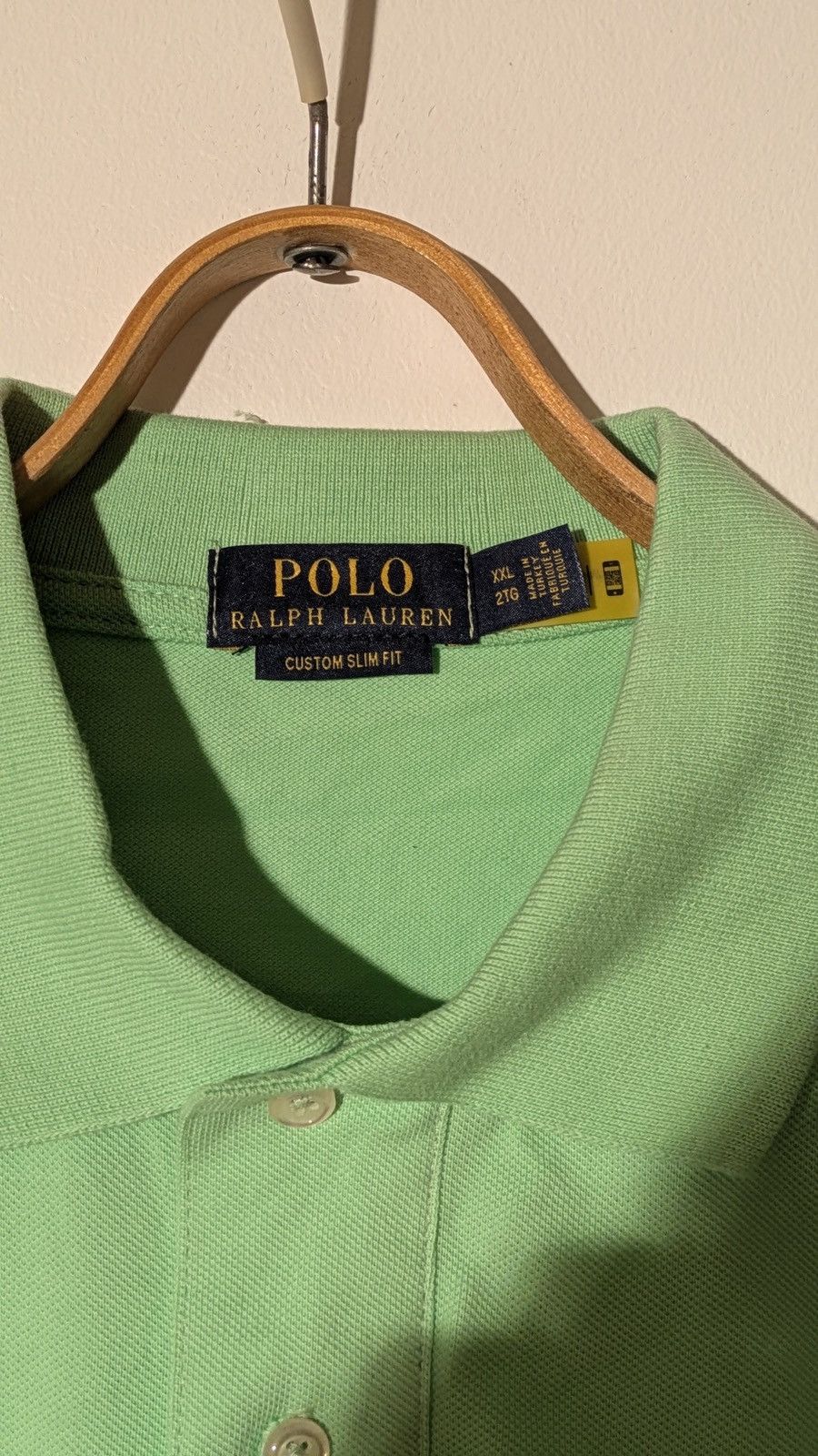 Polo Ralph Lauren 👕 Polo Ralph Lauren Polo Shirt – Mint Green (Size XXL) Size US XXL / EU 58 / 5 - 3 Thumbnail