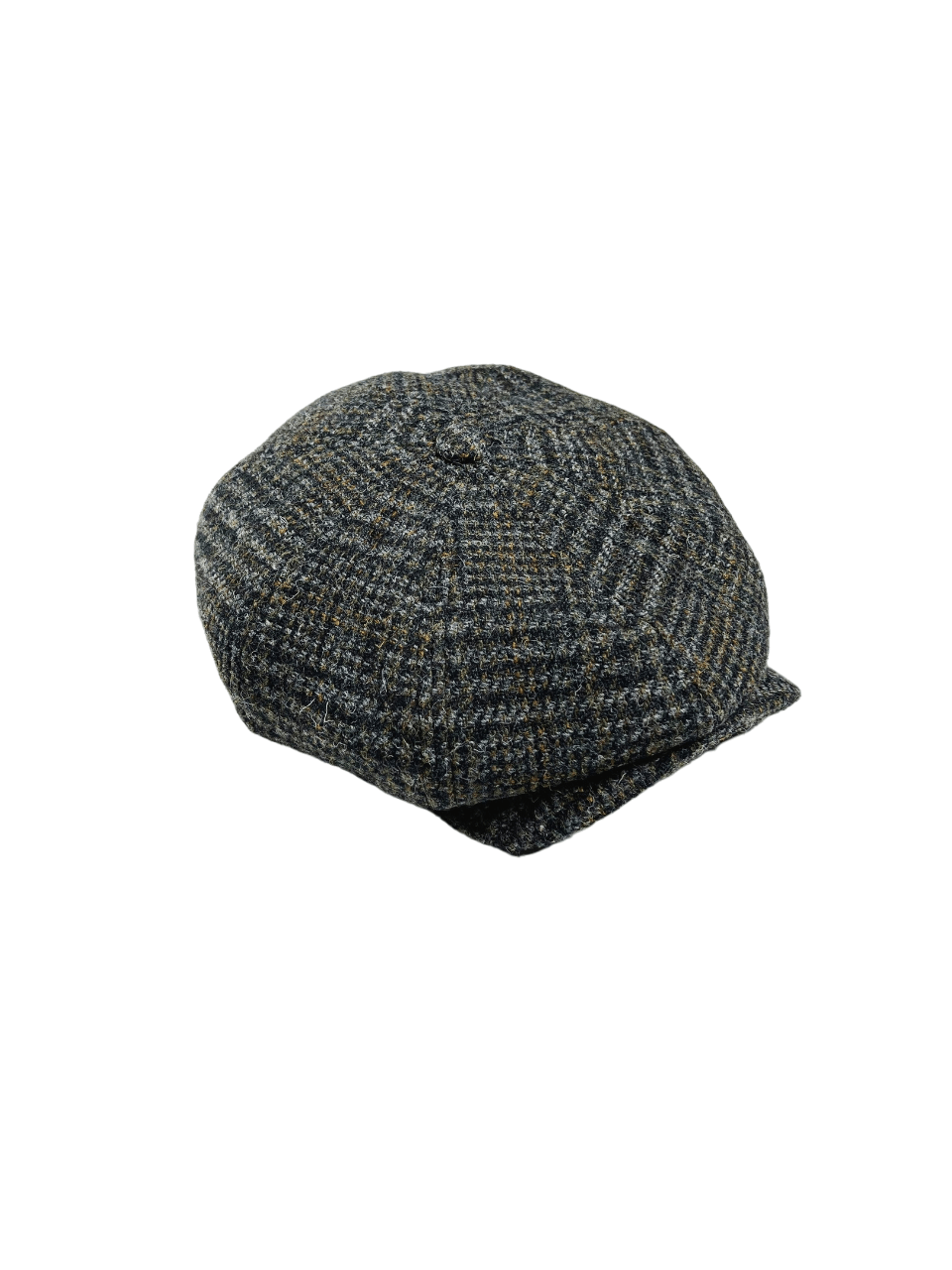 Harris Tweed × Vintage Vintage Harris Tweed Wool Cap OS Size ONE SIZE - 1 Thumbnail