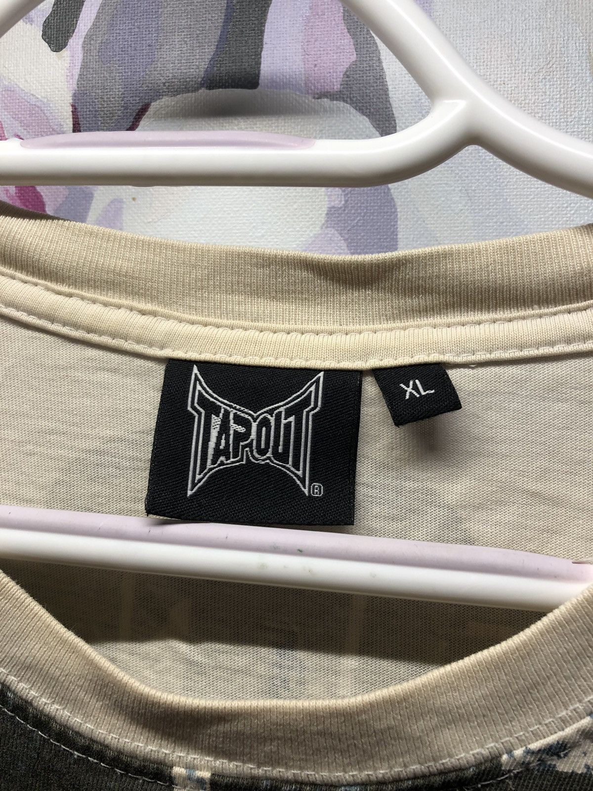 Tapout VINTAGE TAPOUT BIG LOGO AOP BOXY AFFLLICTION STYLE T SHIRT Size US L / EU 52-54 / 3 - 3 Thumbnail