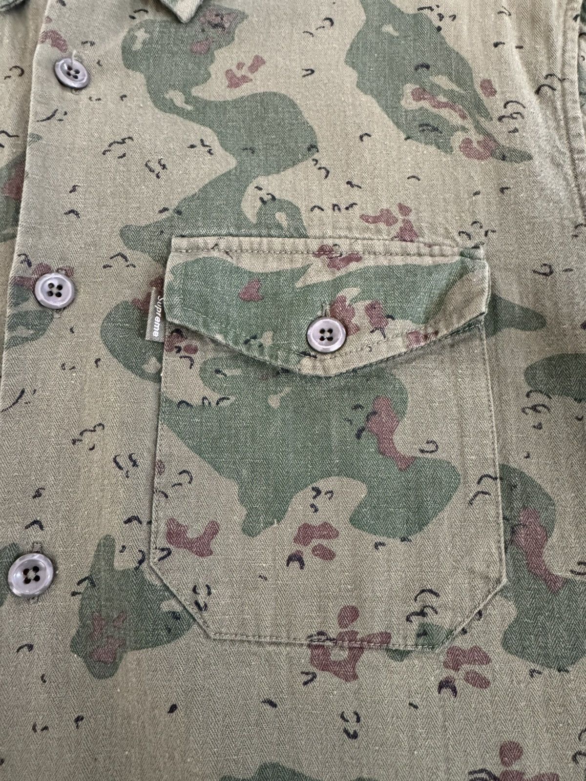 Supreme Supreme Camo Shirt Size US M / EU 48-50 / 2 - 2 Thumbnail