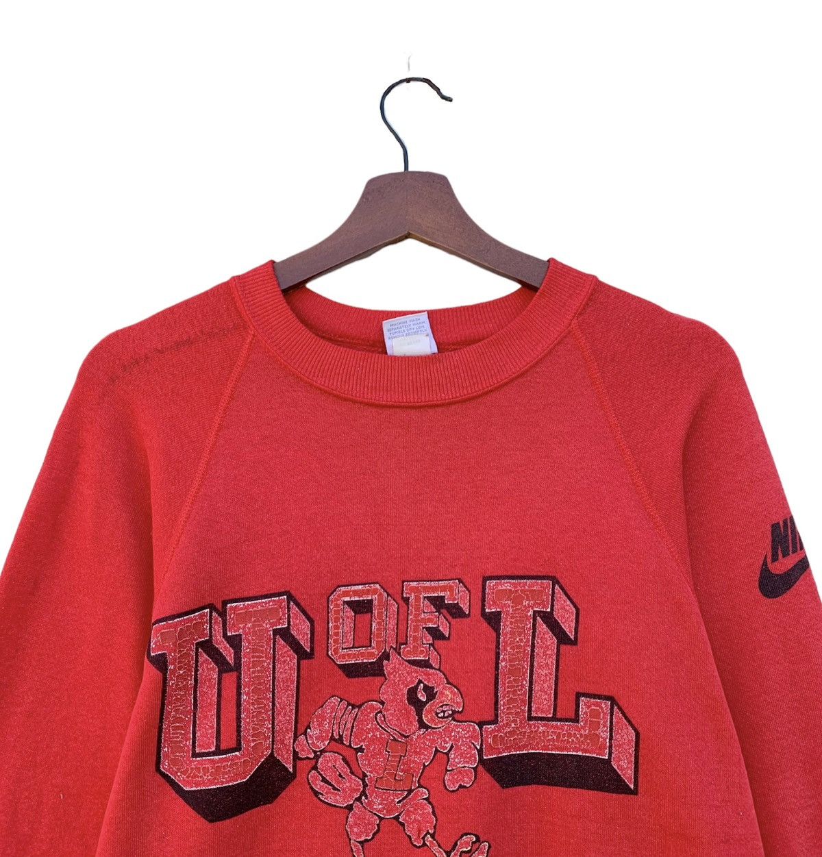 NCAA Rare! Vintage 80s Nike Louisville Cardinals Football Size US M / EU 48-50 / 2 - 5 Thumbnail