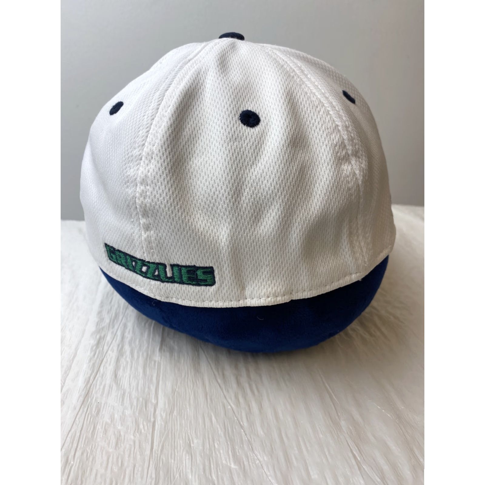 Arrow Harrow Grizzlies Baseball Cap Mens One Size White Green Adjustable Breathable Classic Dad Cap Size ONE SIZE - 4 Thumbnail