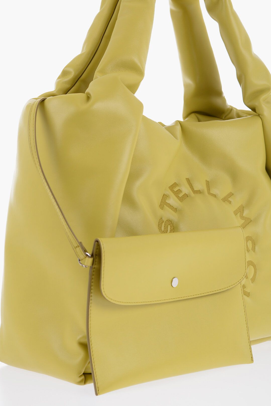 Stella McCartney og1mm0824 Size: OS / Leather Tote Bag With Logo Size ONE SIZE - 4 Thumbnail