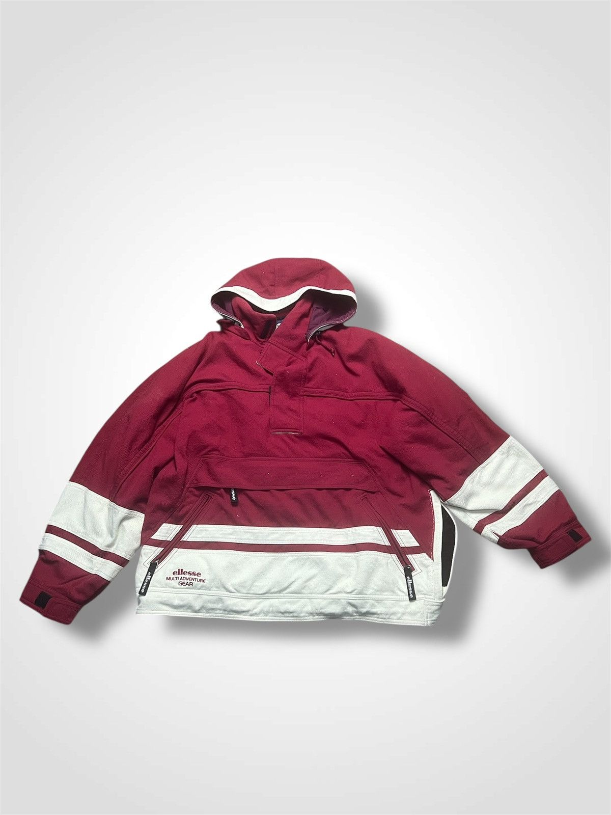 Ellesse Ellesse Vintage Anorak Pullover Jacket (39) Size US L / EU 52-54 / 3 - 1 Thumbnail