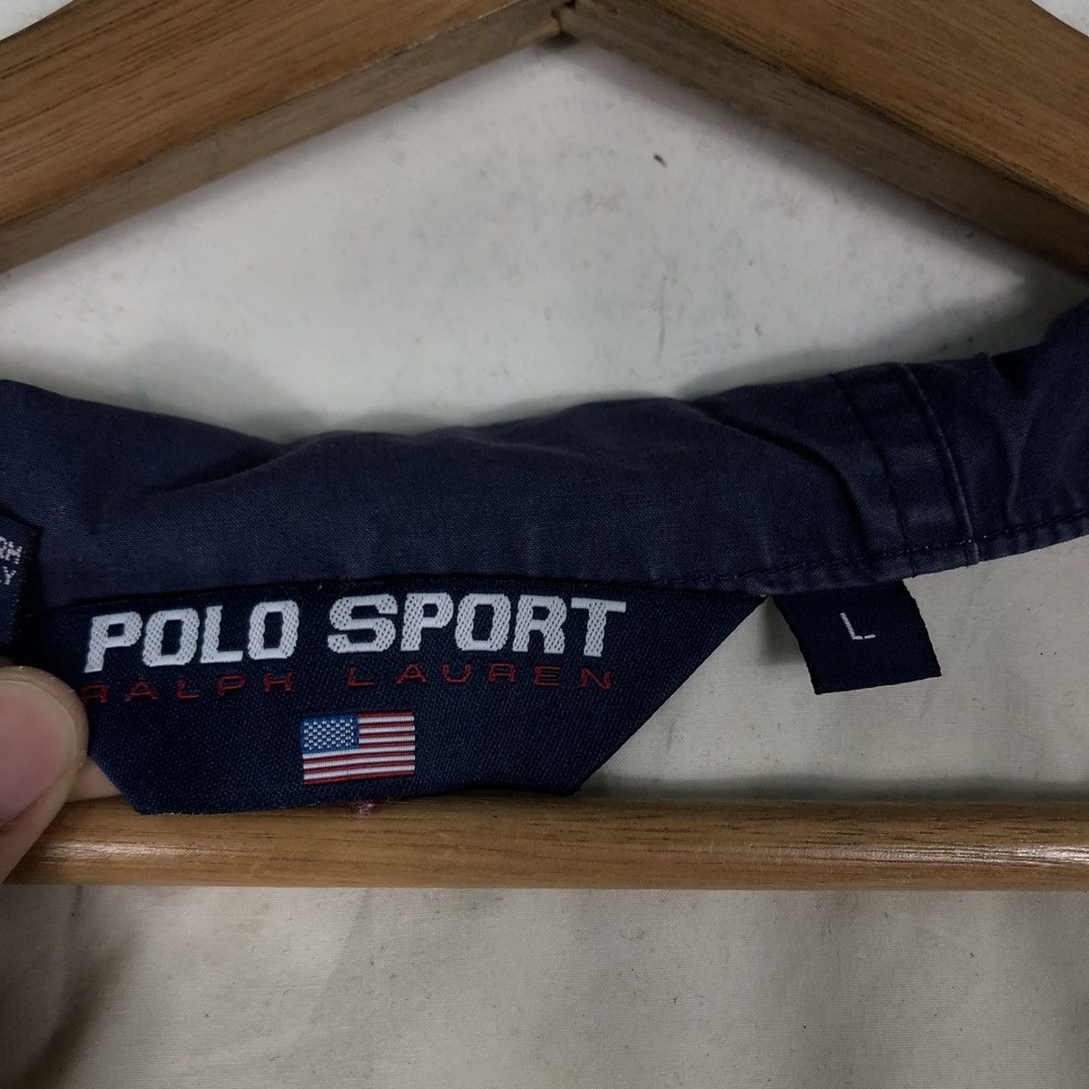 Ralph Lauren 🔥Vintage Bomber Jacket Polo Sport Ralph Lauren USA Big Logo Size US L / EU 52-54 / 3 - 19 Thumbnail