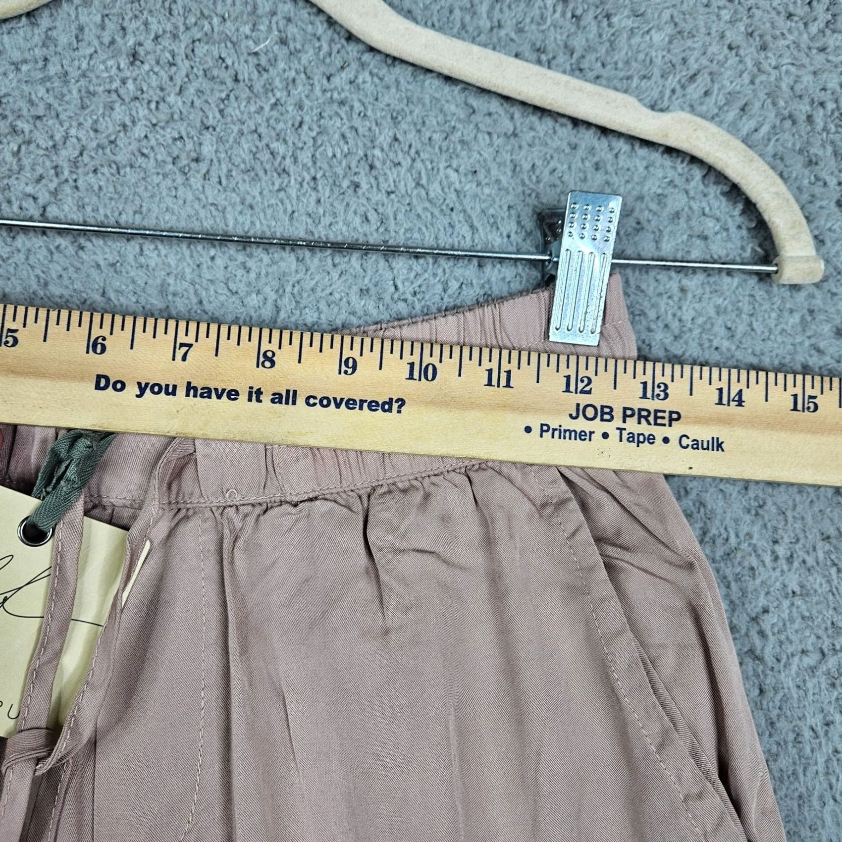 Pinko DRESS FORUM Blush cargo jogger pants Women’s Elastic Waist S Pink" Size 28" / US 6 / IT 42 - 5 Thumbnail