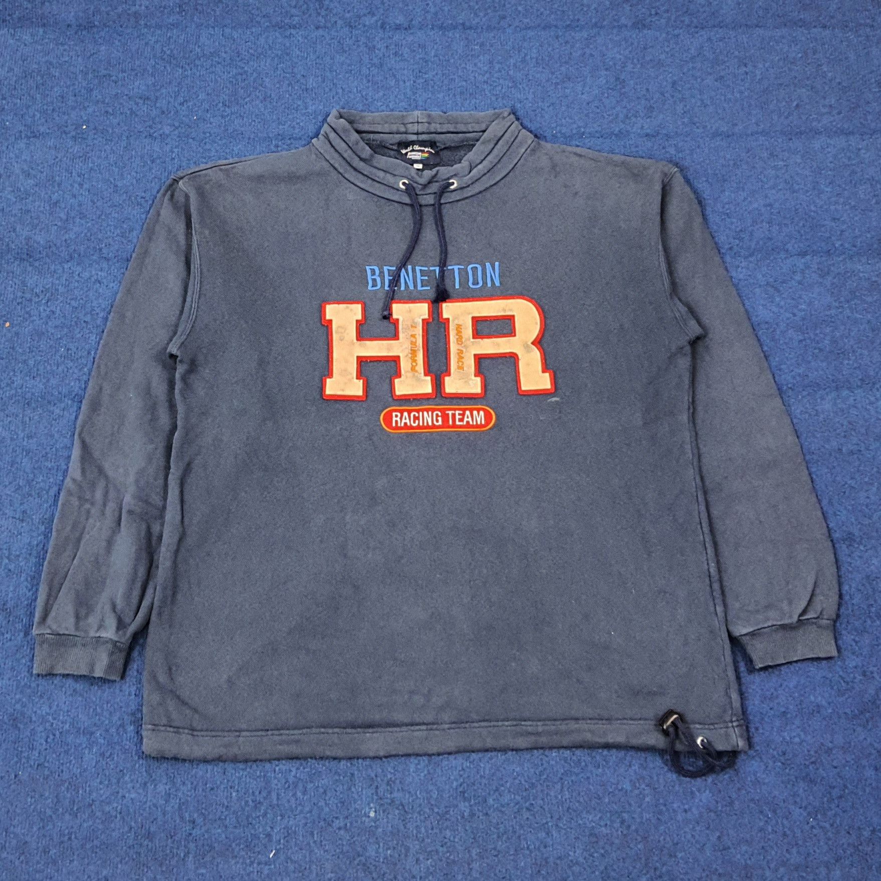 Benetton Vintage Benetton Formula 1 Racing Team Sweatshirt C269N22 Size US M / EU 48-50 / 2 - 1 Thumbnail