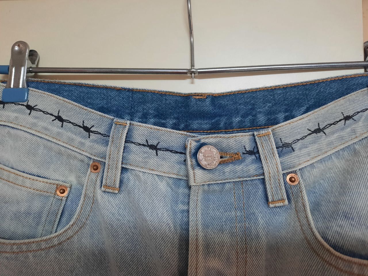 Vetements *New* Tattoo Star Jeans Denim Size US 32 / EU 48 - 4 Thumbnail