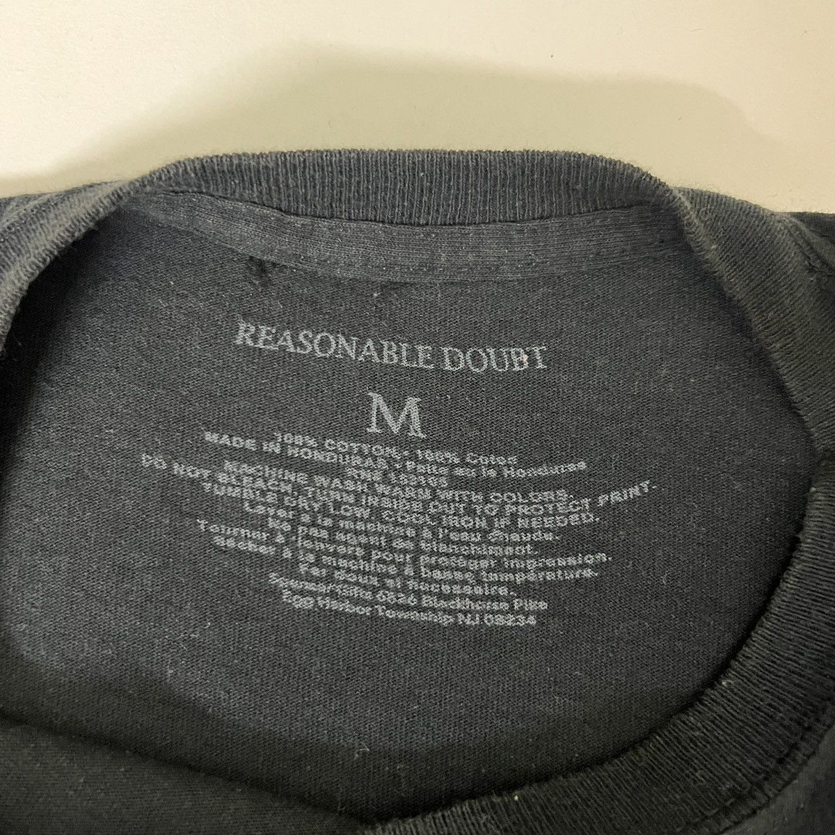 Band Tees × Rap Tees JAY Z x NOTORIOUS BIG REASONABLE DOUBT Size US M / EU 48-50 / 2 - 3 Thumbnail