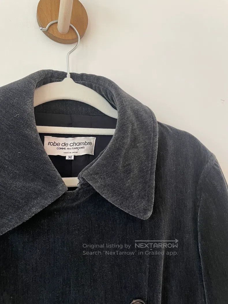 Comme des Garcons Comme Des Garcons Wool velvet double-breasted coat Size M / US 6-8 / IT 42-44 - 4 Thumbnail