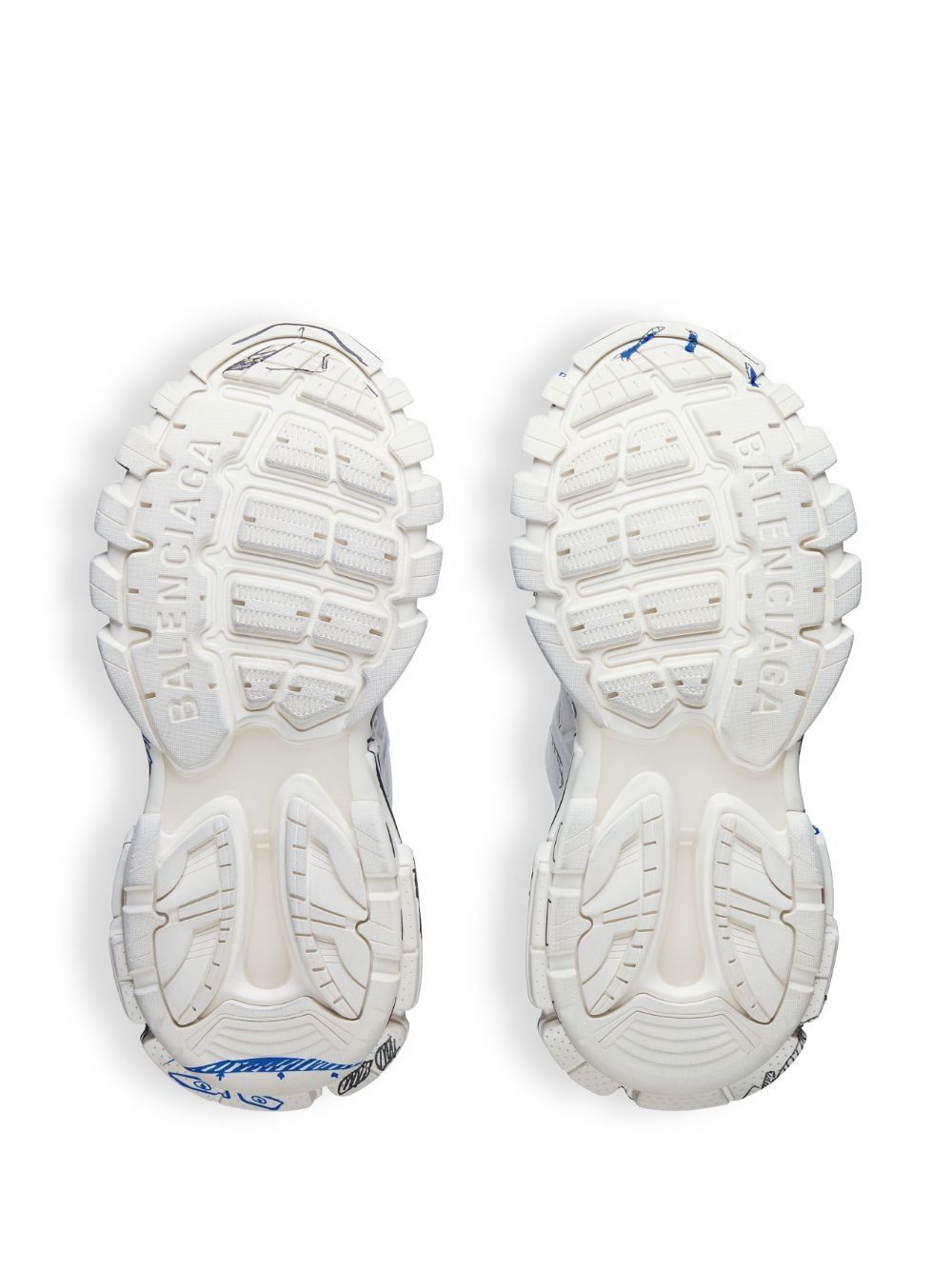 Balenciaga o1w1db10625 Track Sketch Sneakers in Multicolor Size US 13 / EU 46 - 7 Thumbnail