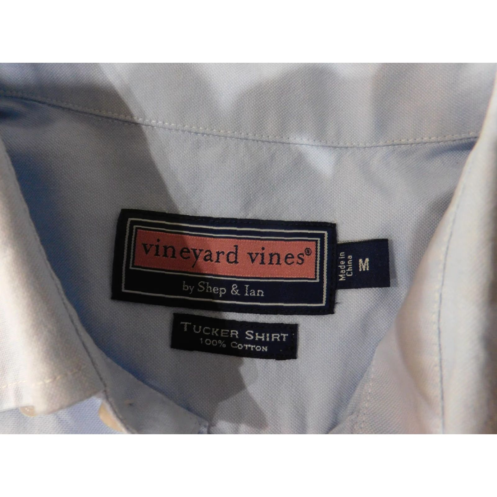 Vineyard Vines Vineyard Vines Shirt Mens Medium Tucker Long Sleeve Button Up Whale Cotton Size US M / EU 48-50 / 2 - 6 Thumbnail