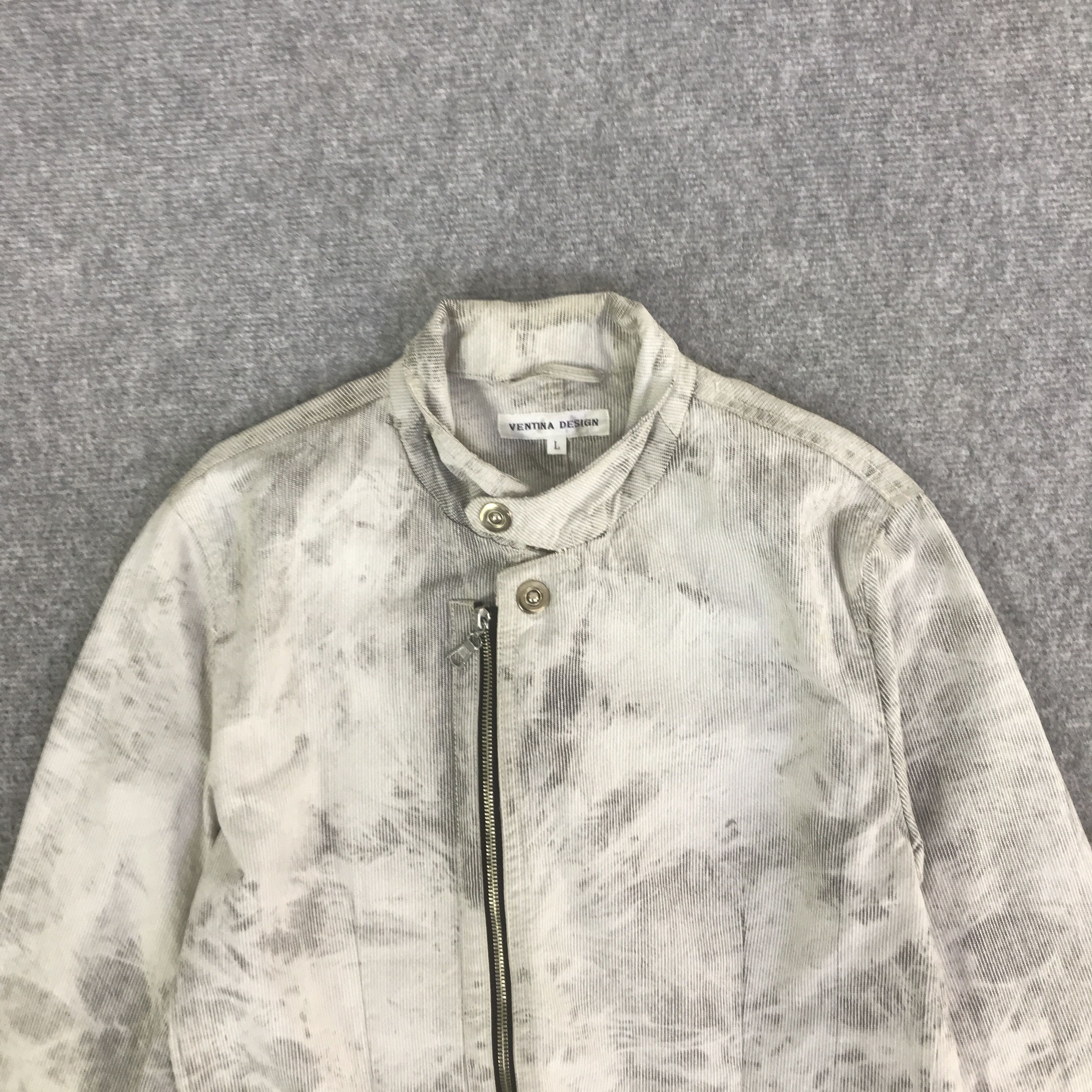 Japanese Brand VENTINA DESIGN PUNK ZIPPER JACKET K127B3 Size US L / EU 52-54 / 3 - 2 Thumbnail