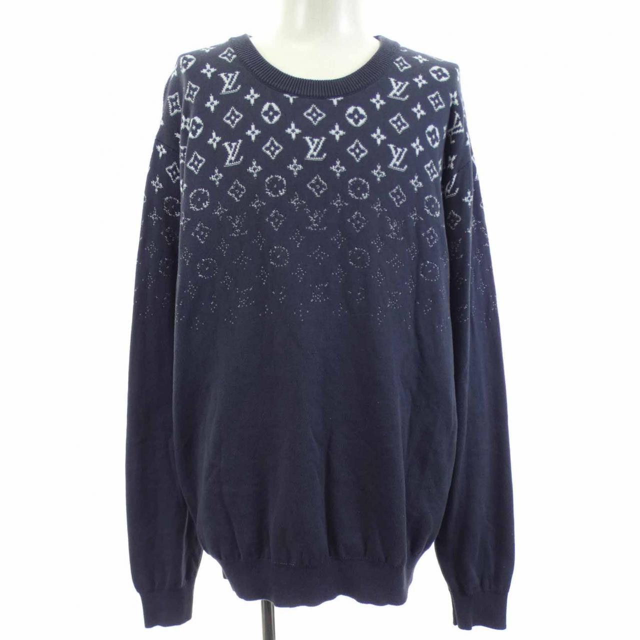 Louis Vuitton Louis Vuitton Louis Vuitton Gradient Cotton Knit Textile Tops HQN42WUSO DUTY FREE for USA Size ONE SIZE - 1 Thumbnail