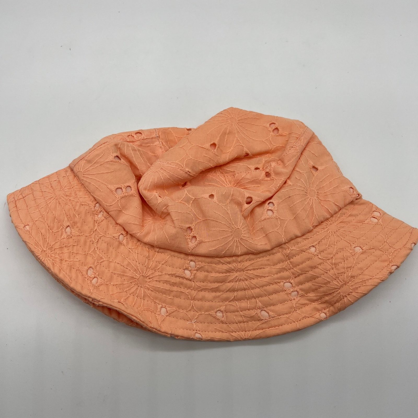 Other Isaac Mizrahi Live! Eyelet Bucket Hat Peach, One Size Size ONE SIZE - 3 Thumbnail