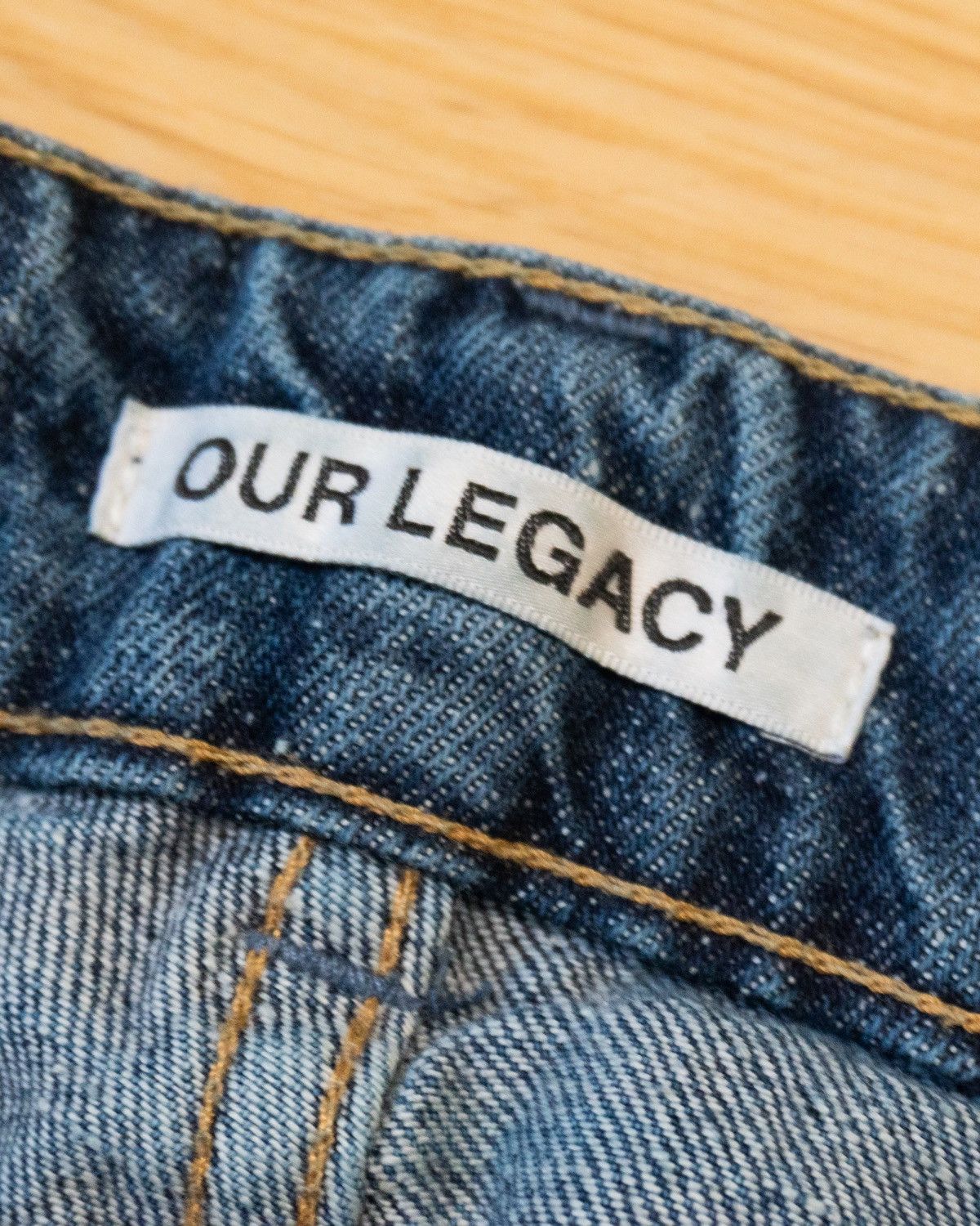 Our Legacy Our Legacy Linear cut stripe denim Size US 30 / EU 46 - 6 Thumbnail