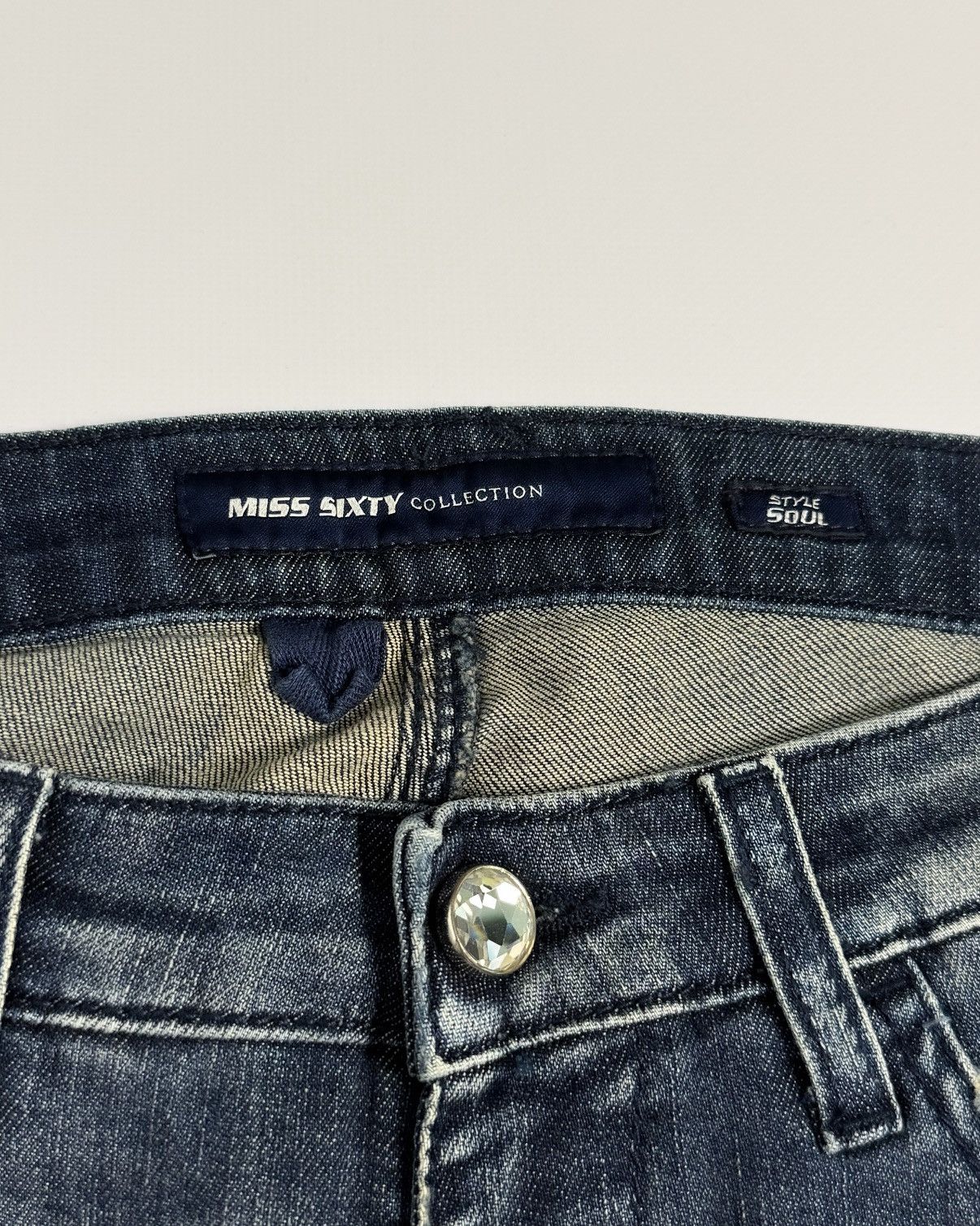 Beauty Beast × Hysteric Glamour × Miss Sixty Brand New Miss Sixty Distressed Washed Slim Skinny Jeans Size 27" / US 4 / IT 40 - 7 Thumbnail