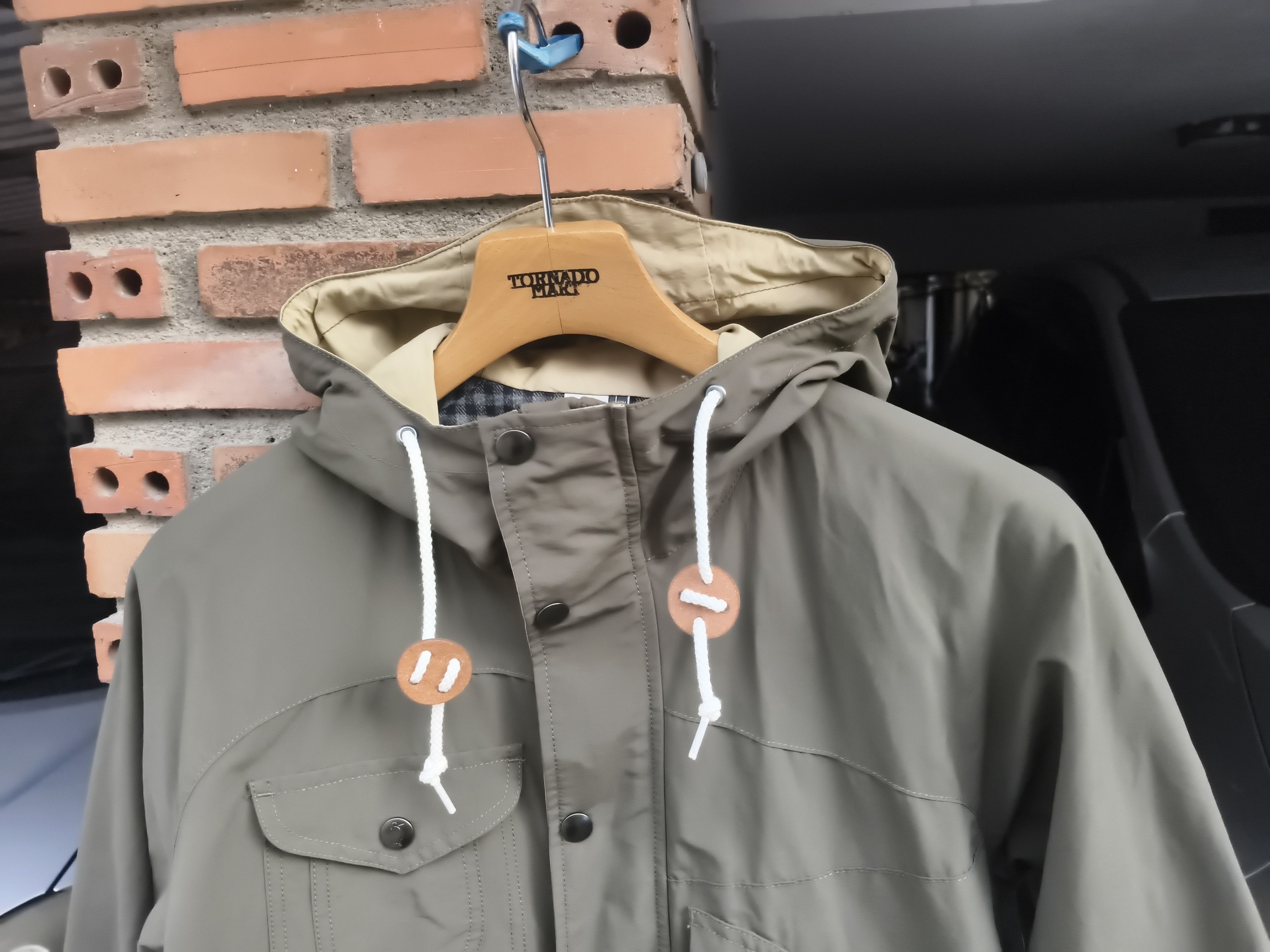 Chums (J943) Chums Women Green Camping 60/40 Parka Sz M Size M / US 6-8 / IT 42-44 - 2 Thumbnail