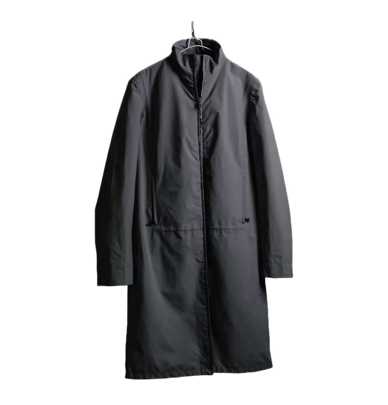 Prada Prada Sport FW00 Blue & Grey Reversible Jacket | Grailed