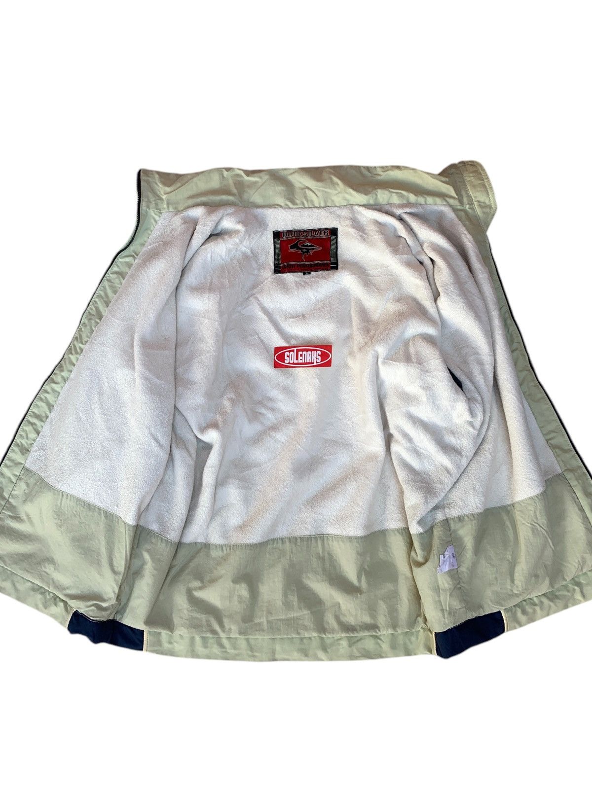 Quiksilver × Vintage 90s quiksilver snowboarding jacket Size US L / EU 52-54 / 3 - 8 Thumbnail