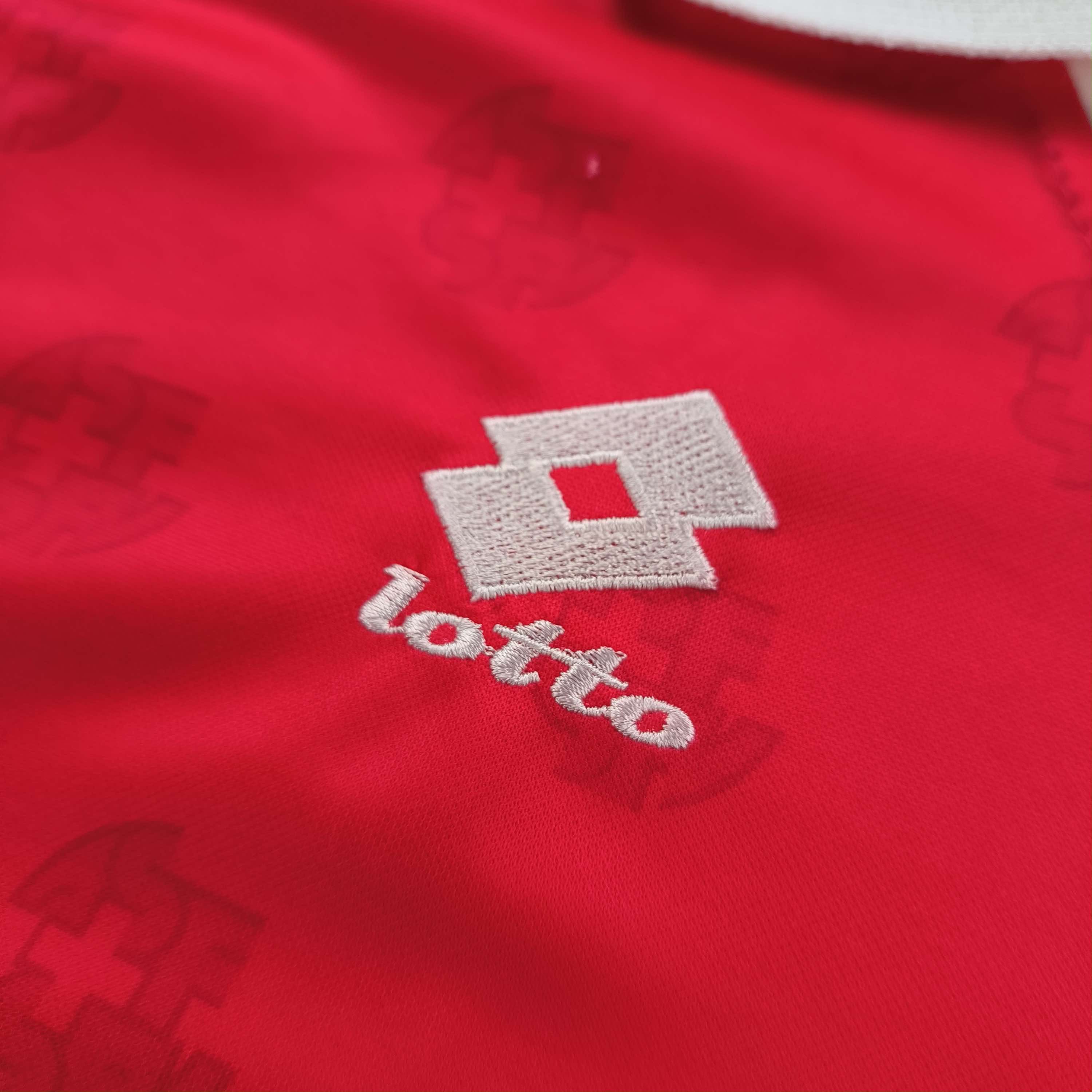 Lotto Sport Switzerland 1994-96 Lotto home #15 football jersey size XL Size US XL / EU 56 / 4 - 5 Thumbnail