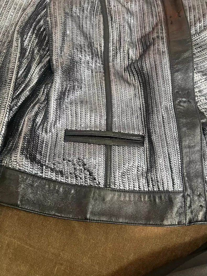 Versace Versace Sheepskin sequined coat Size M / US 6-8 / IT 42-44 - 5 Thumbnail