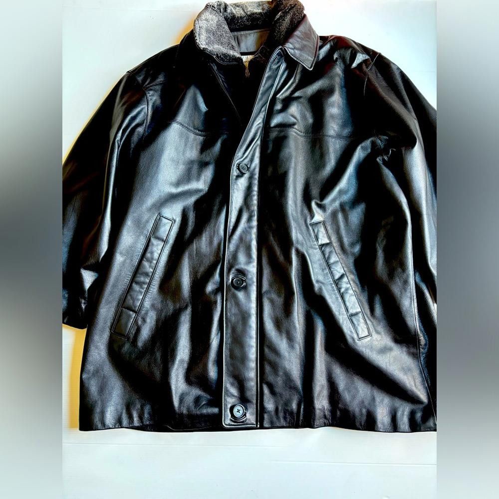 Designer Coppola Classics Leather Jacket Size US XXL / EU 58 / 5 - 1 Thumbnail