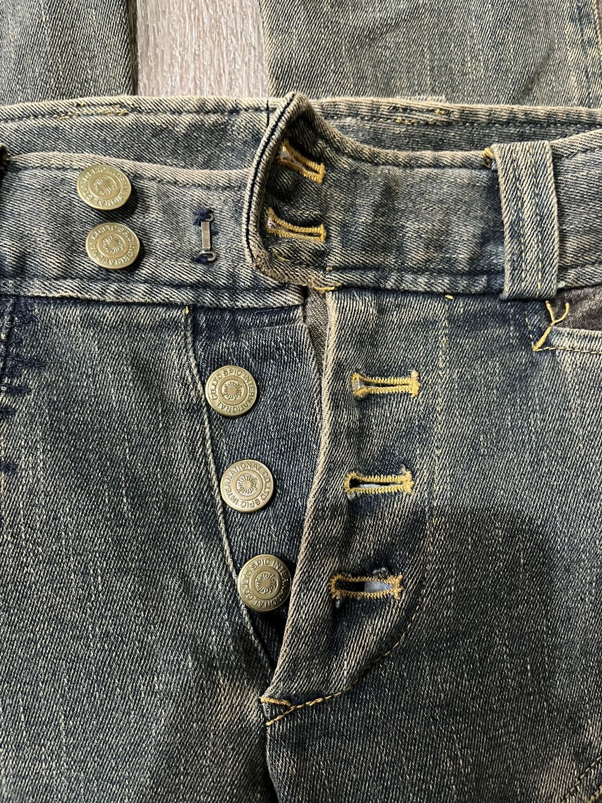 Tornado Mart Tornado Mart switching panel grunge flare pants Size US 30 / EU 46 - 4 Thumbnail