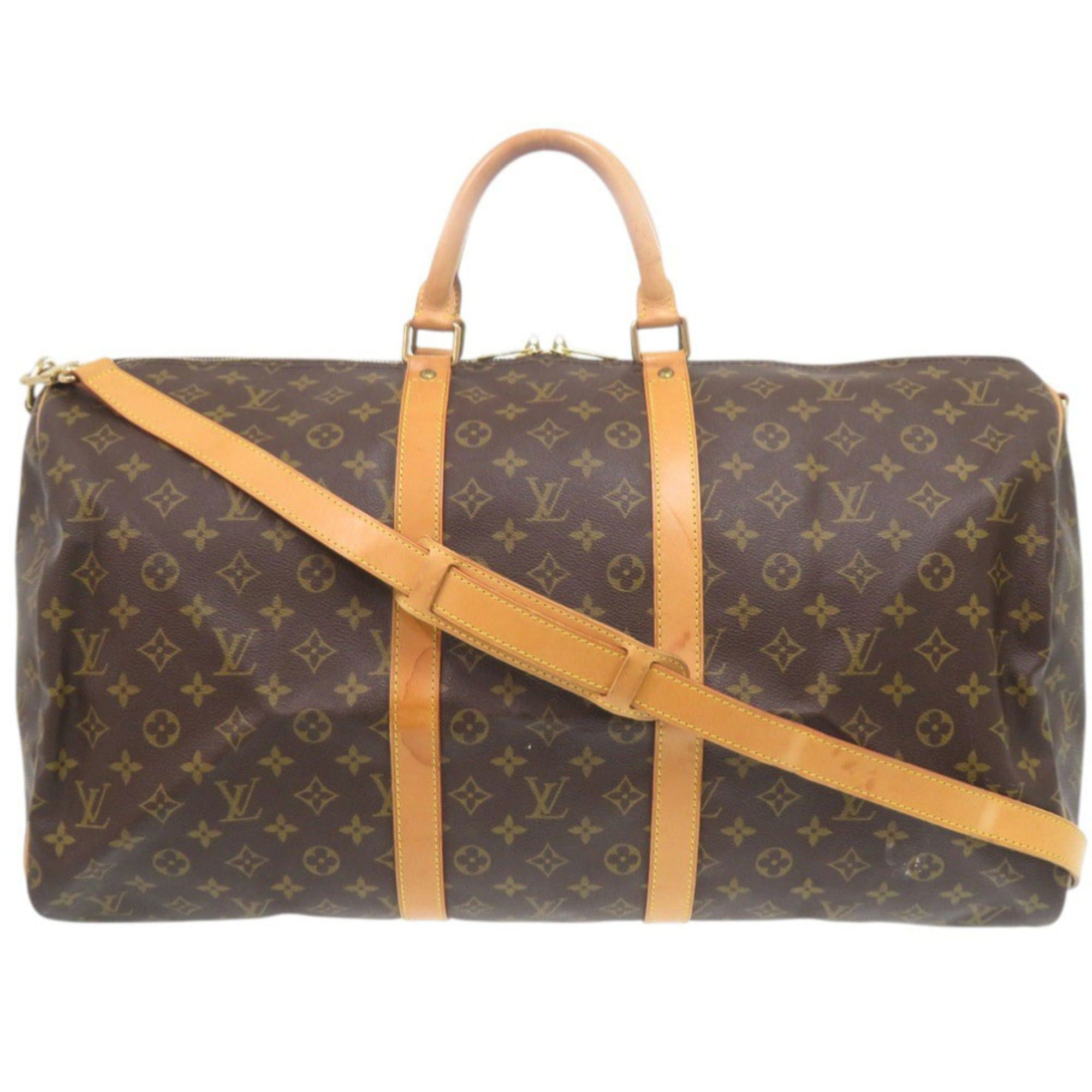 Louis Vuitton Louis Vuitton Keepall Bandoulière 55 Monogram M41414 Boston Bag LV 0146 LOUIS VUITTON Size ONE SIZE - 1 Thumbnail