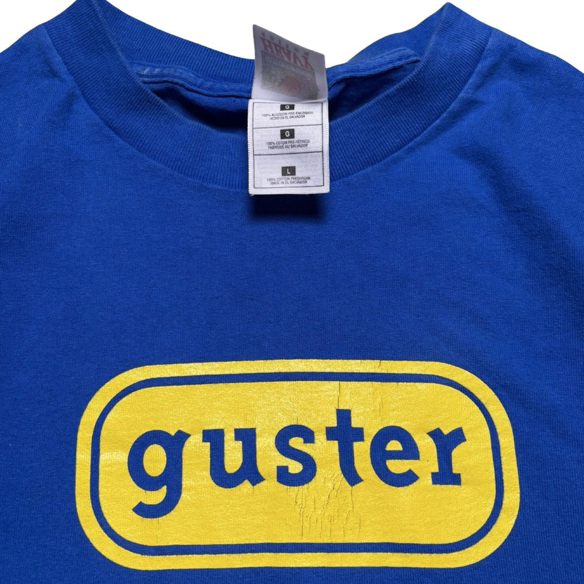 Other Vintage 90s Guster Band T Shirt Men's Large Bleach Blue Size US L / EU 52-54 / 3 - 3 Thumbnail