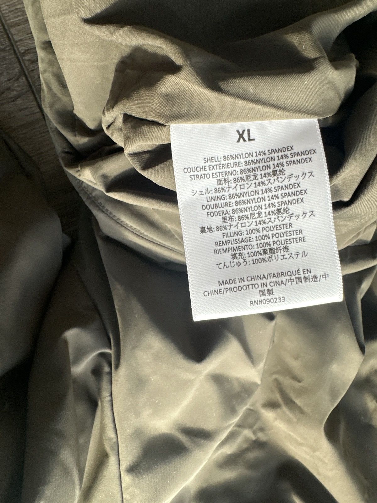 Essentials Essentials Nylon Padded Long Jacket Size US XL / EU 56 / 4 - 4 Thumbnail