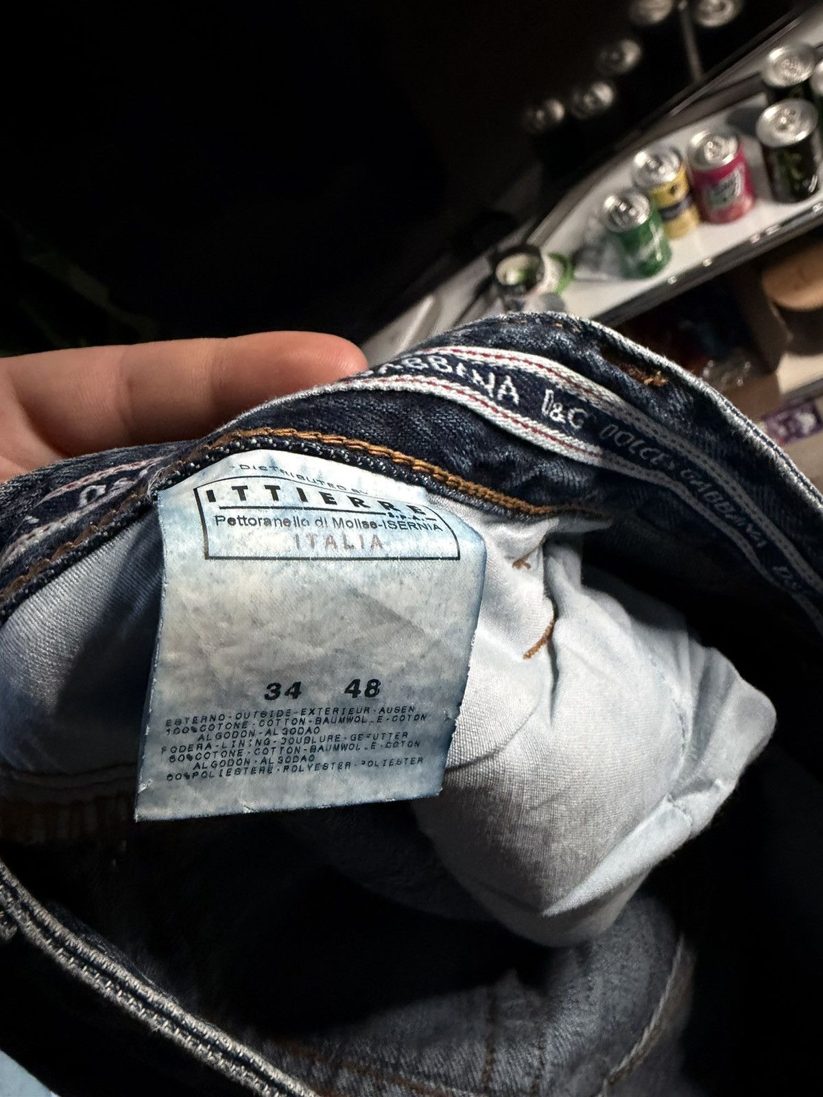 Dolce & Gabbana 2006 Dolce and Gabanna Whiskered Clawmark Jeans Size US 34 / EU 50 - 7 Thumbnail